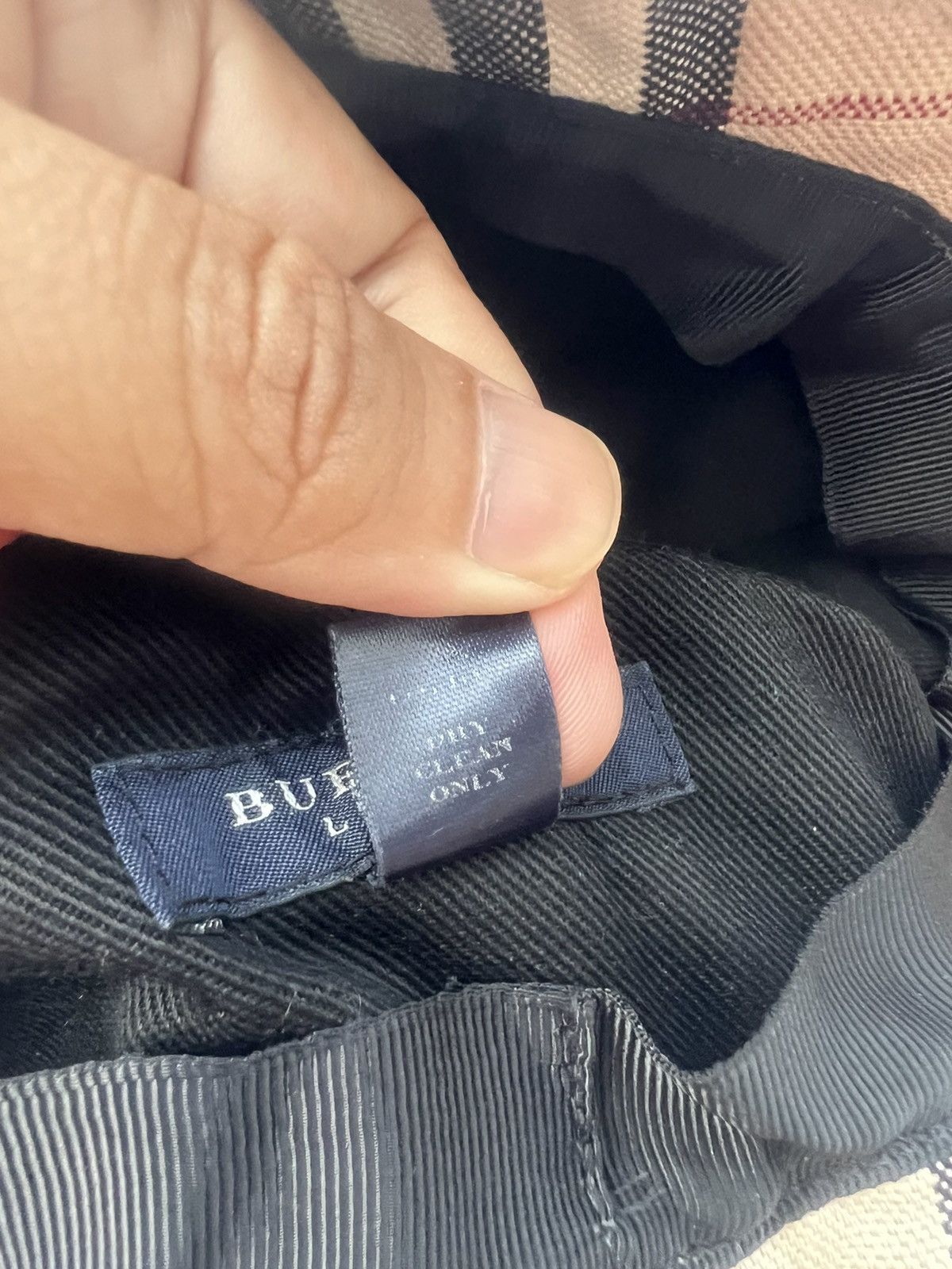 Burberry × Designer Burberry Nova Check Bucket Size ONE SIZE - 8 Thumbnail