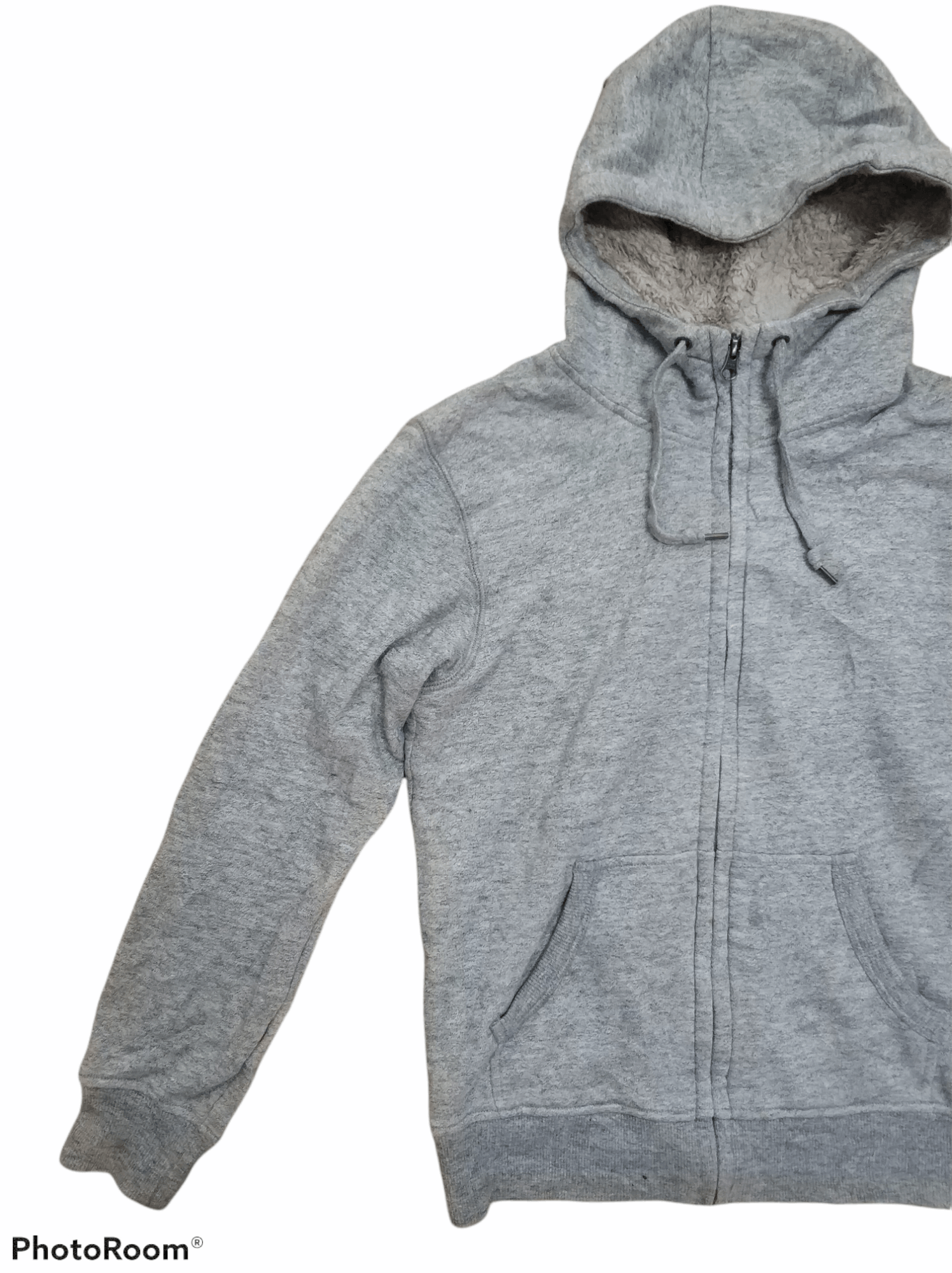 Japanese Brand 🔥Uniqlo Faux Fur Pullover Zipper Hoodies Size US S / EU 44-46 / 1 - 4 Thumbnail