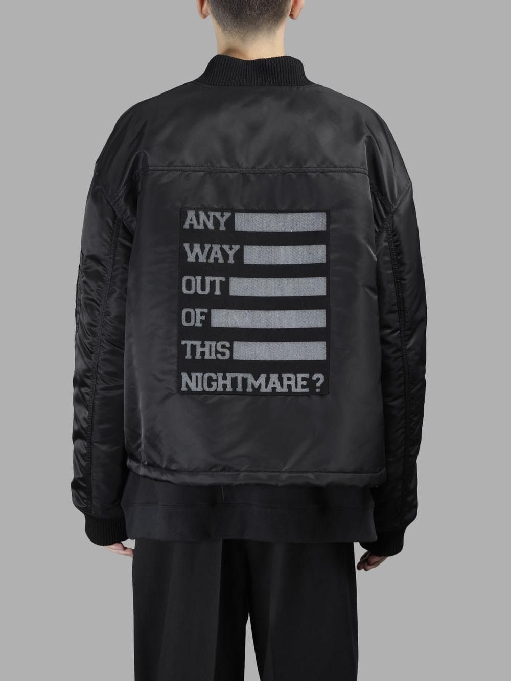 Raf Simons AW17 “Any Way Out Of This Nightmare” Bomber Size US M / EU 48-50 / 2 - 4 Thumbnail