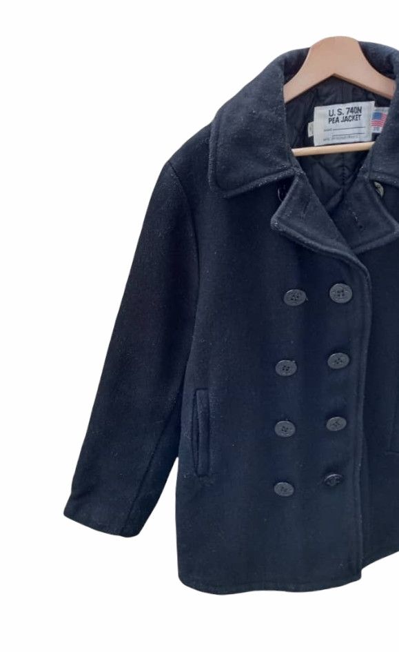 Schott Vintage U.S.740N Peacoat Jacket Size US M / EU 48-50 / 2 - 5 Thumbnail