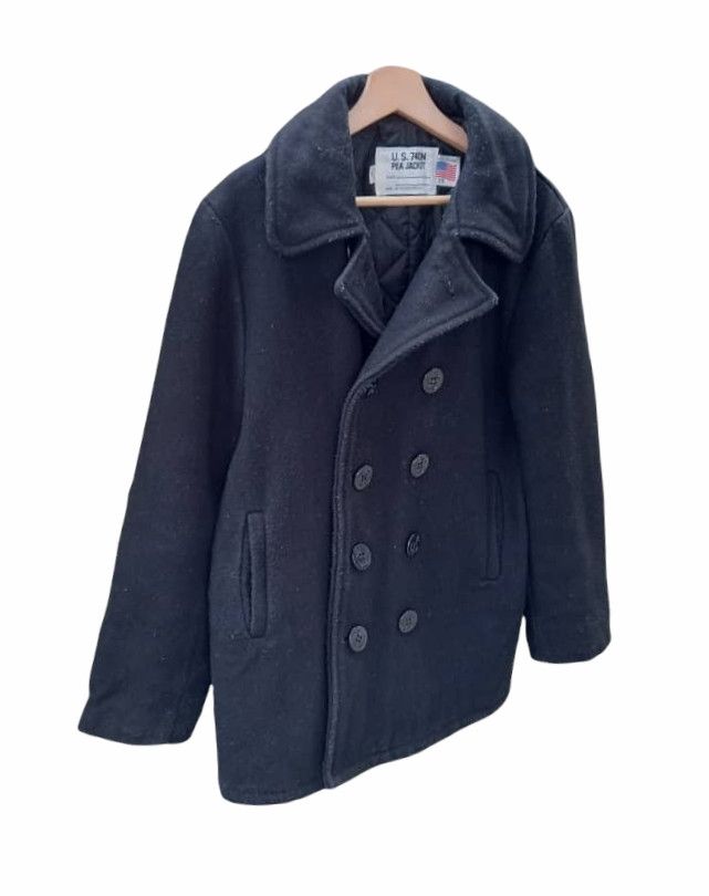 Schott Vintage U.S.740N Peacoat Jacket Size US M / EU 48-50 / 2 - 7 Thumbnail