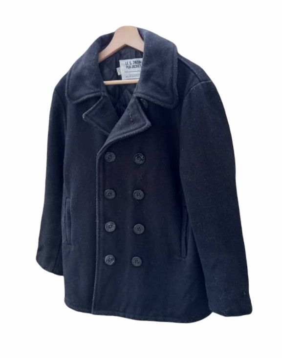 Schott Vintage U.S.740N Peacoat Jacket Size US M / EU 48-50 / 2 - 8 Thumbnail