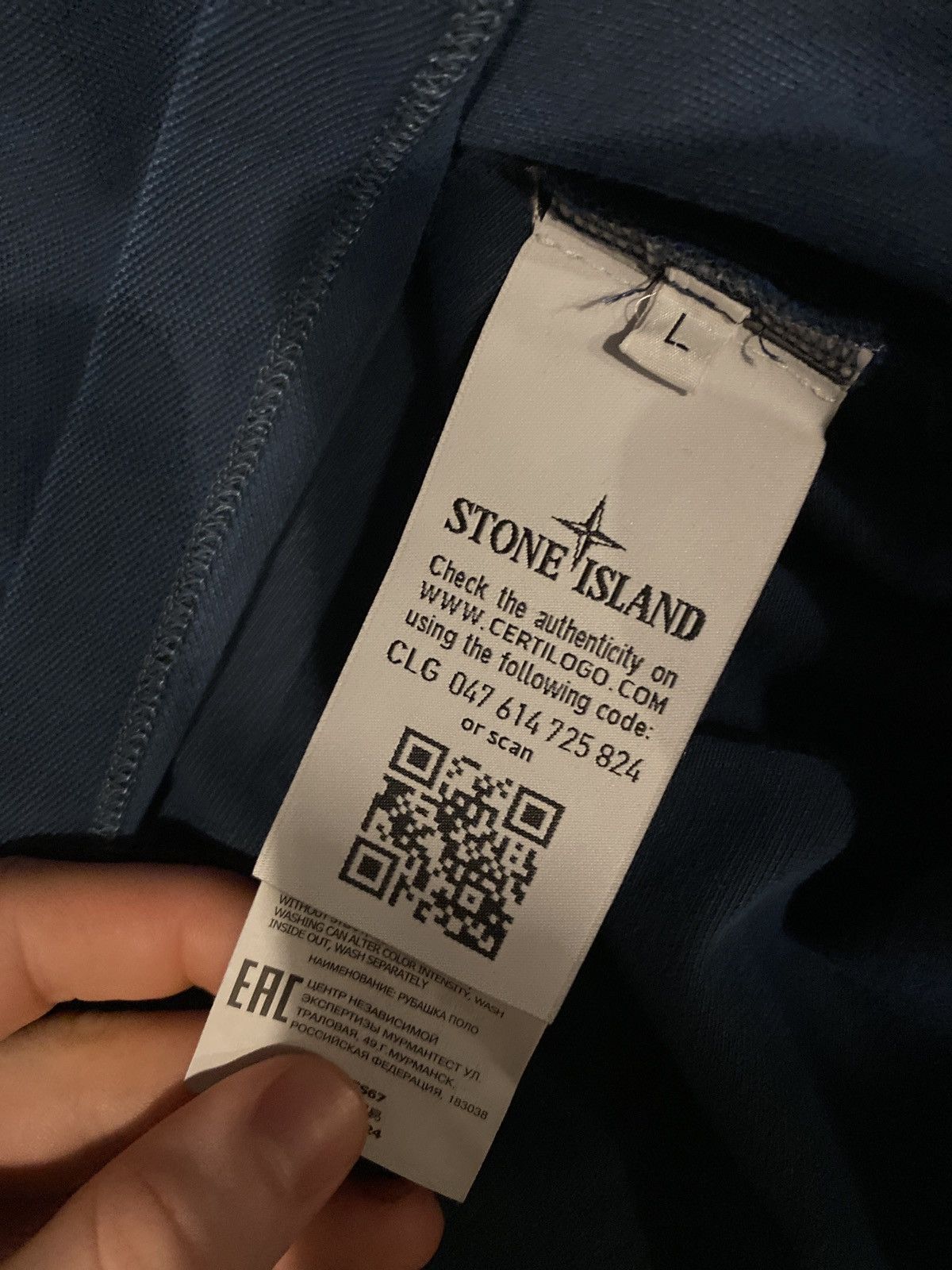 Stone Island Long sleeve stone island rugby shirt Size US L / EU 52-54 / 3 - 5 Thumbnail