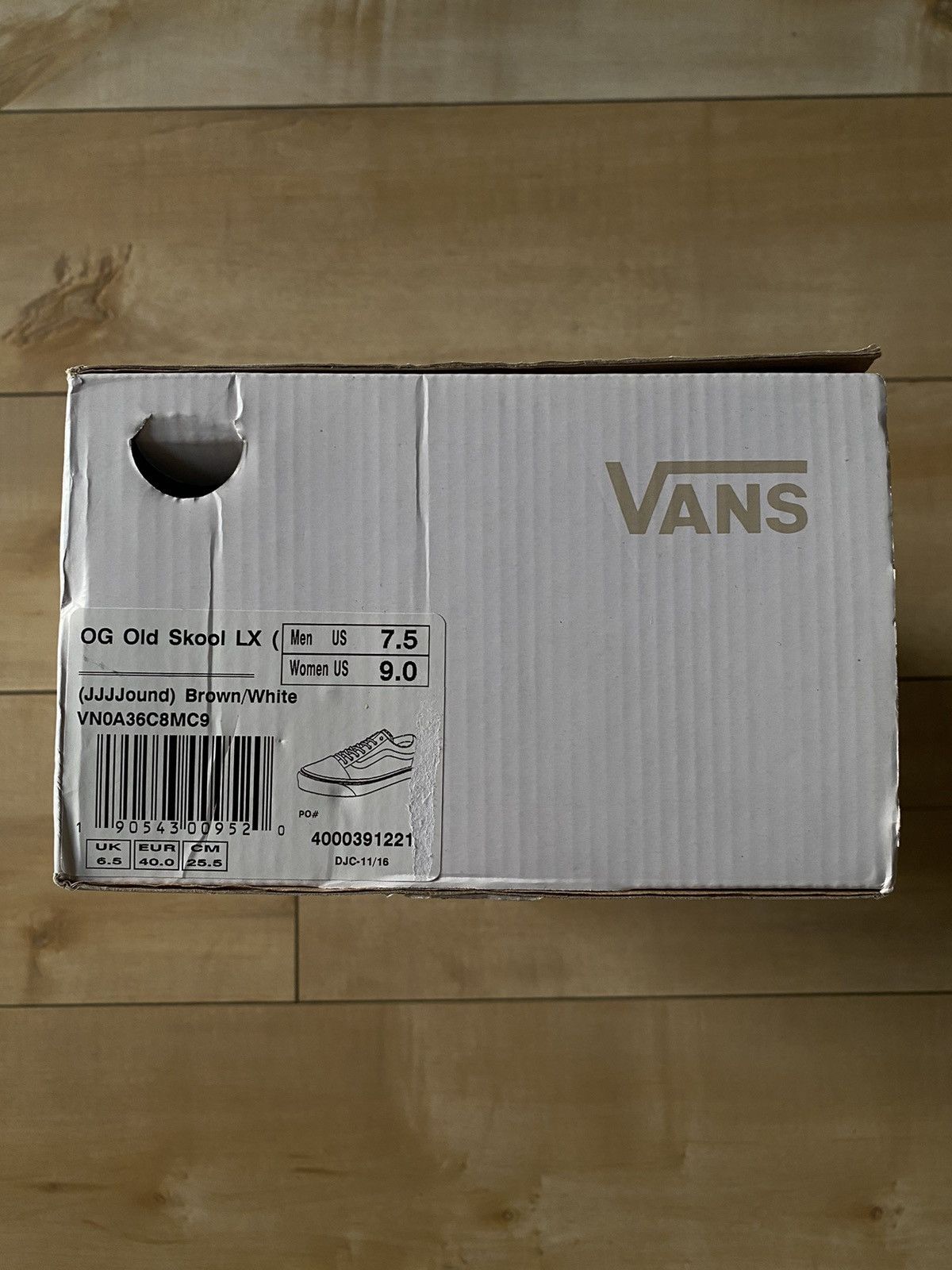JJJJound × Vans JJJJound x Vans OG Old Skool LX Brown Size US 7.5 / EU 40-41 - 11 Thumbnail