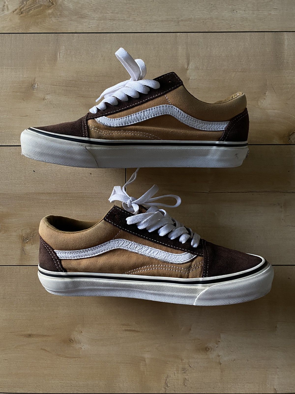 JJJJound × Vans JJJJound x Vans OG Old Skool LX Brown Size US 7.5 / EU 40-41 - 3 Thumbnail