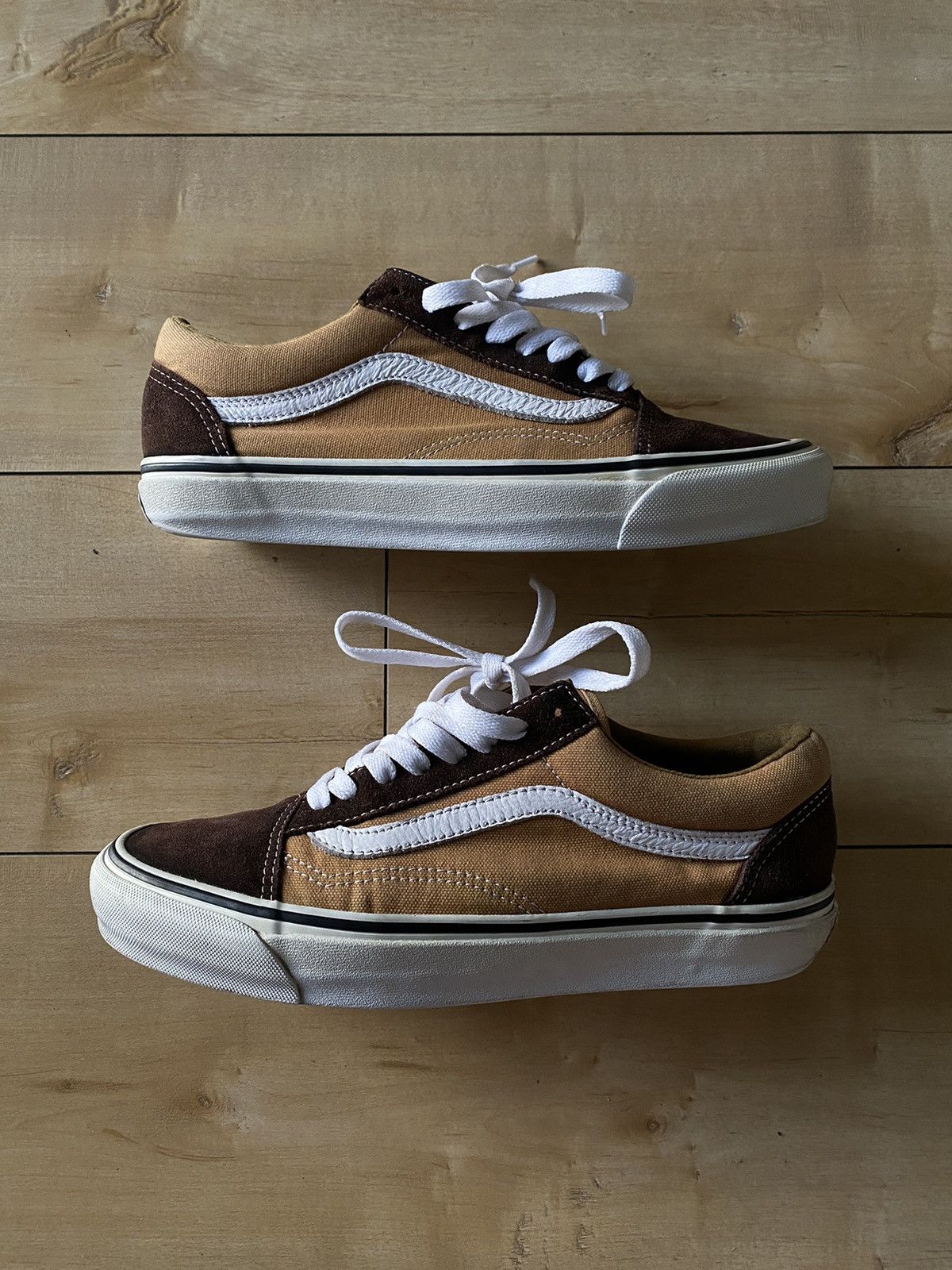 JJJJound × Vans JJJJound x Vans OG Old Skool LX Brown Size US 7.5 / EU 40-41 - 2 Thumbnail