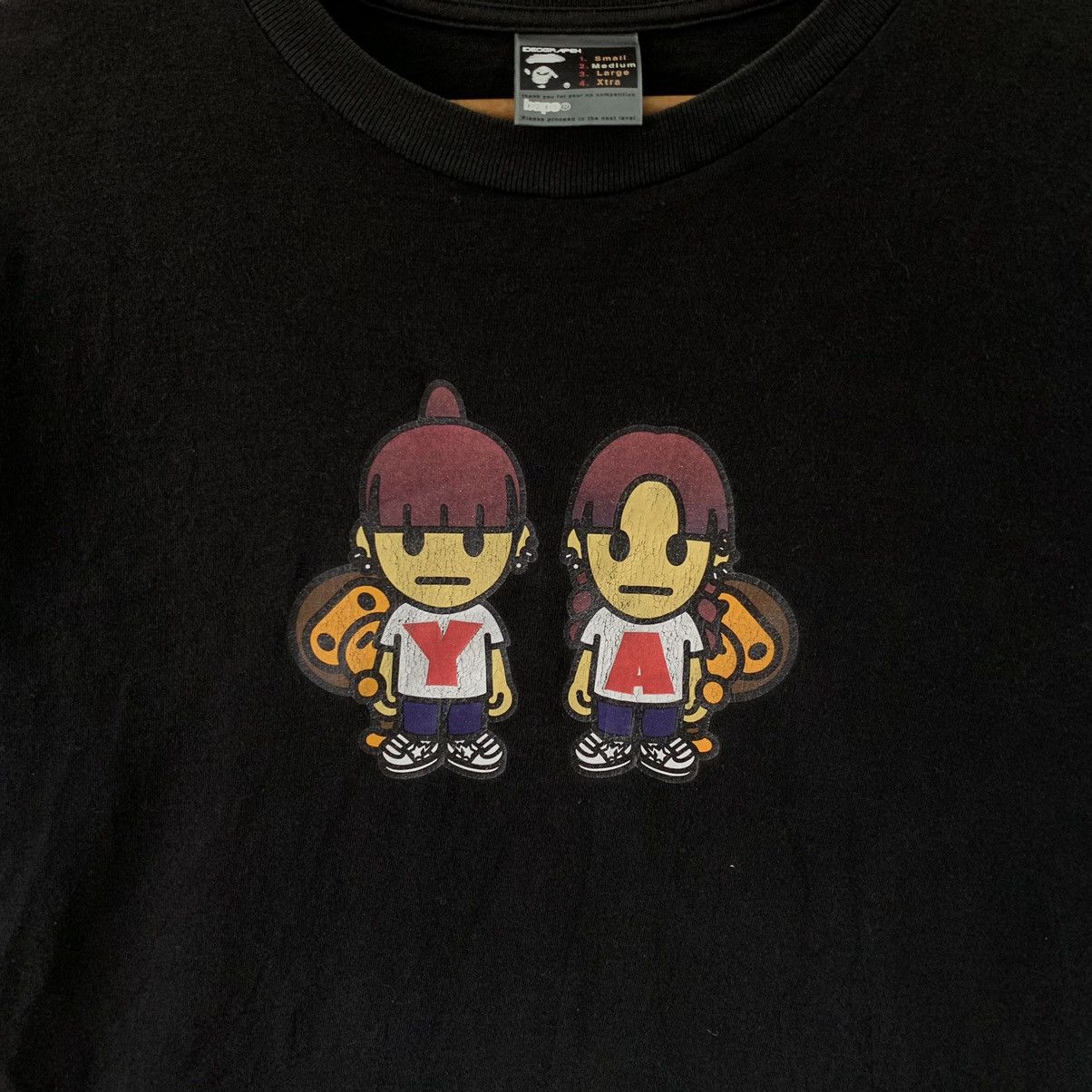 Bape Puffy Vs Baby Milo Tee Size US M / EU 48-50 / 2 - 2 Thumbnail
