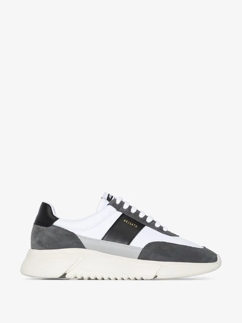 White Genesis Vintage Runner Sneakers