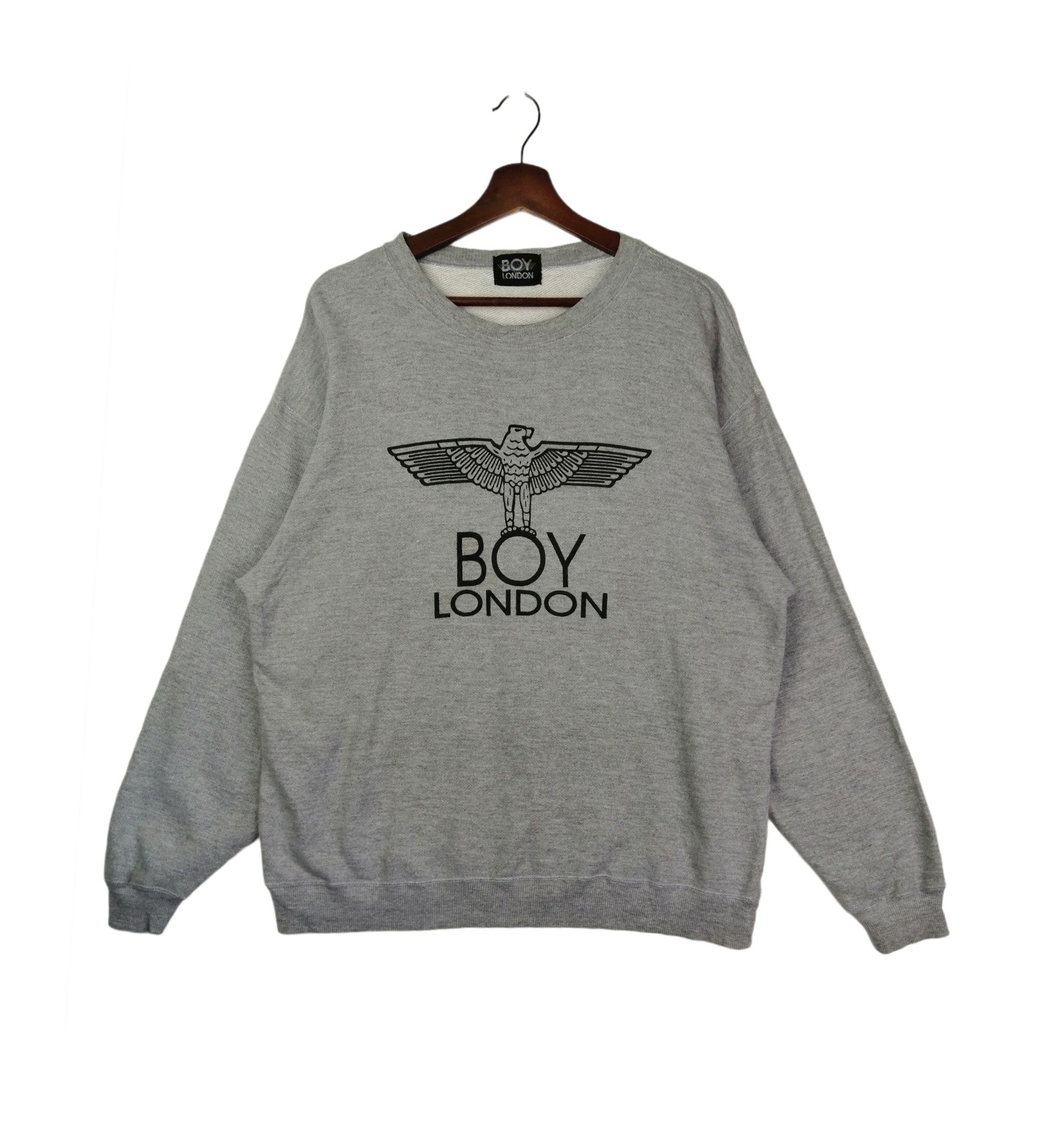 Vintage Boy London Pullover Big Logo Crewneck Sweatshirt | Grailed