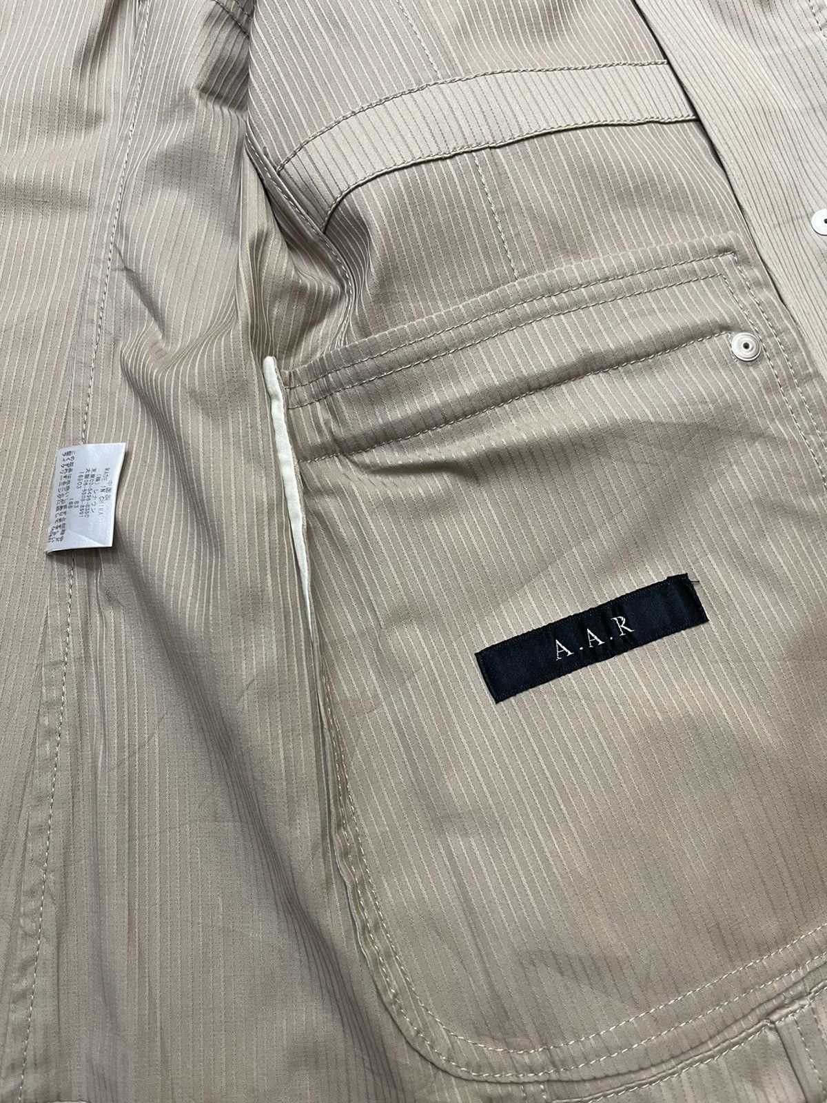Yohji Yamamoto Yohji Yamamoto AAR Pencil Stripe Jacket Size US M / EU 48-50 / 2 - 11 Thumbnail