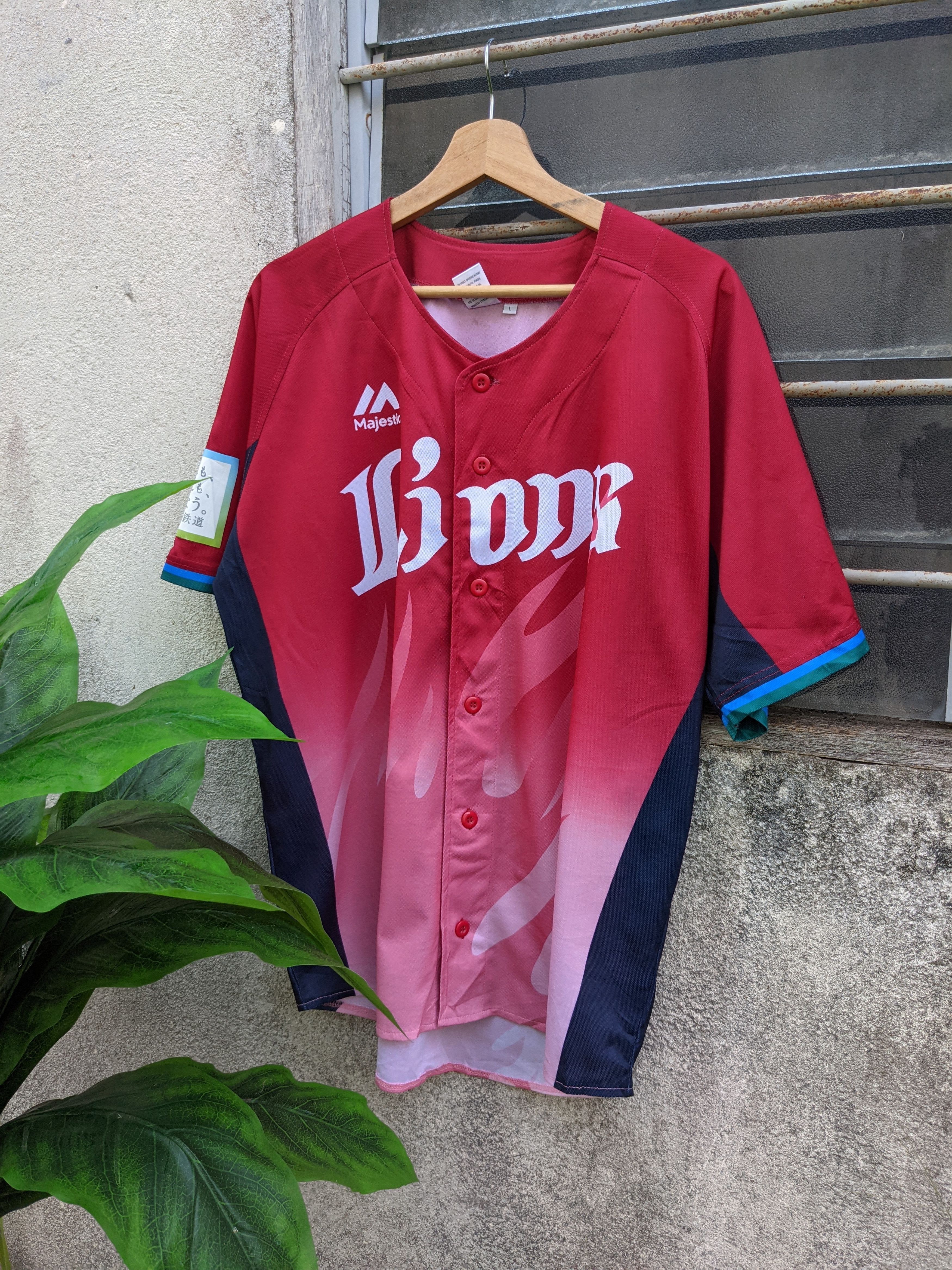 Japanese Brand × MLB × Majestic ⚡️Final drop⚡️ Majestic Lions Baseball Jersey Size US L / EU 52-54 / 3 - 1 Thumbnail