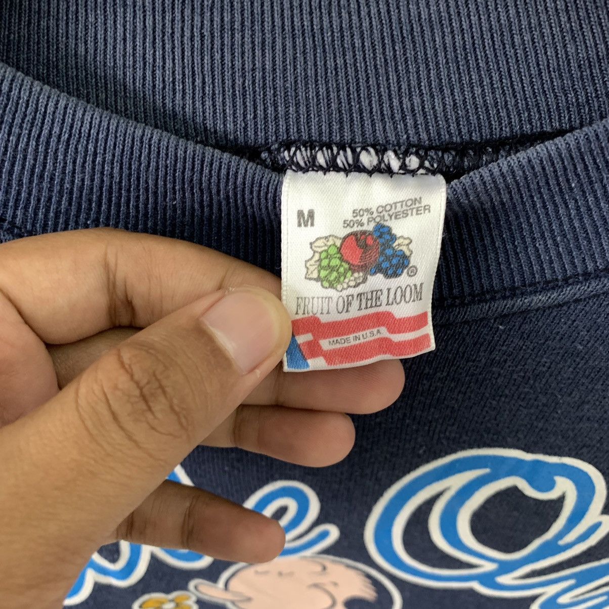 Cartoon Network × Fruit Of The Loom × Vintage Vintage 90s Mirror Print Olive Oyl Popeye Sweatshirt Size US M / EU 48-50 / 2 - 4 Thumbnail