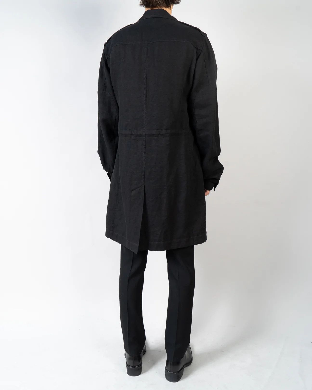 Haider Ackermann FW16 Hartman Black Coat Sample Size US S / EU 44-46 / 1 - 3 Thumbnail