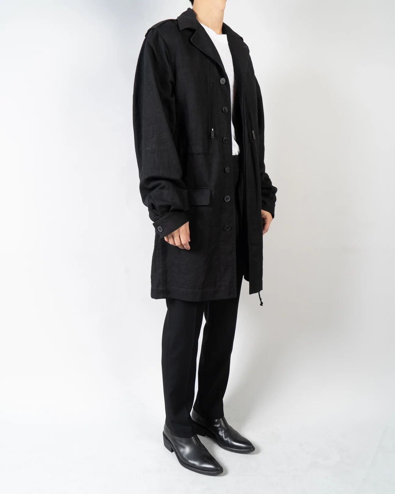 Haider Ackermann FW16 Hartman Black Coat Sample Size US S / EU 44-46 / 1 - 2 Thumbnail