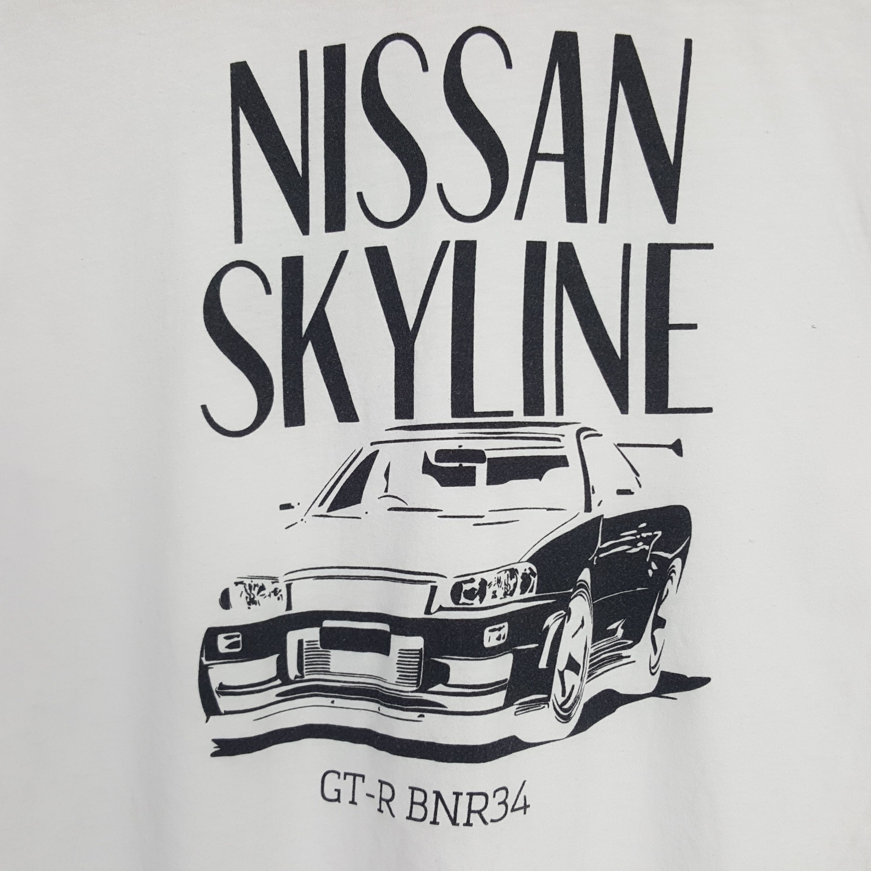 Vintage Vintage Nissan Skyline GTR Tshirt Size US M / EU 48-50 / 2 - 4 Thumbnail