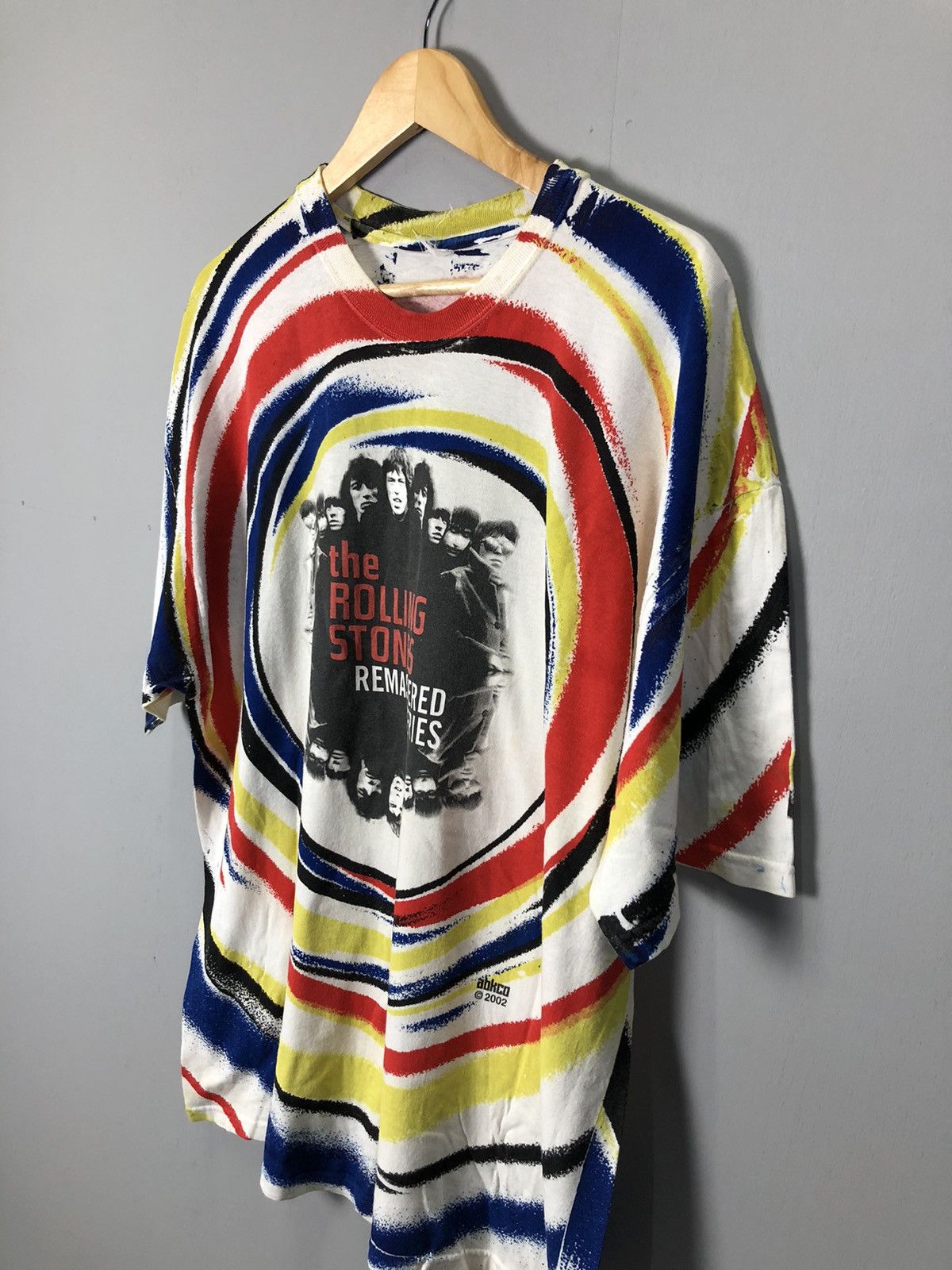 Band Tees Vintage The Rolling Stones REMASTERED SERIES Tshirt Size US XL / EU 56 / 4 - 4 Thumbnail