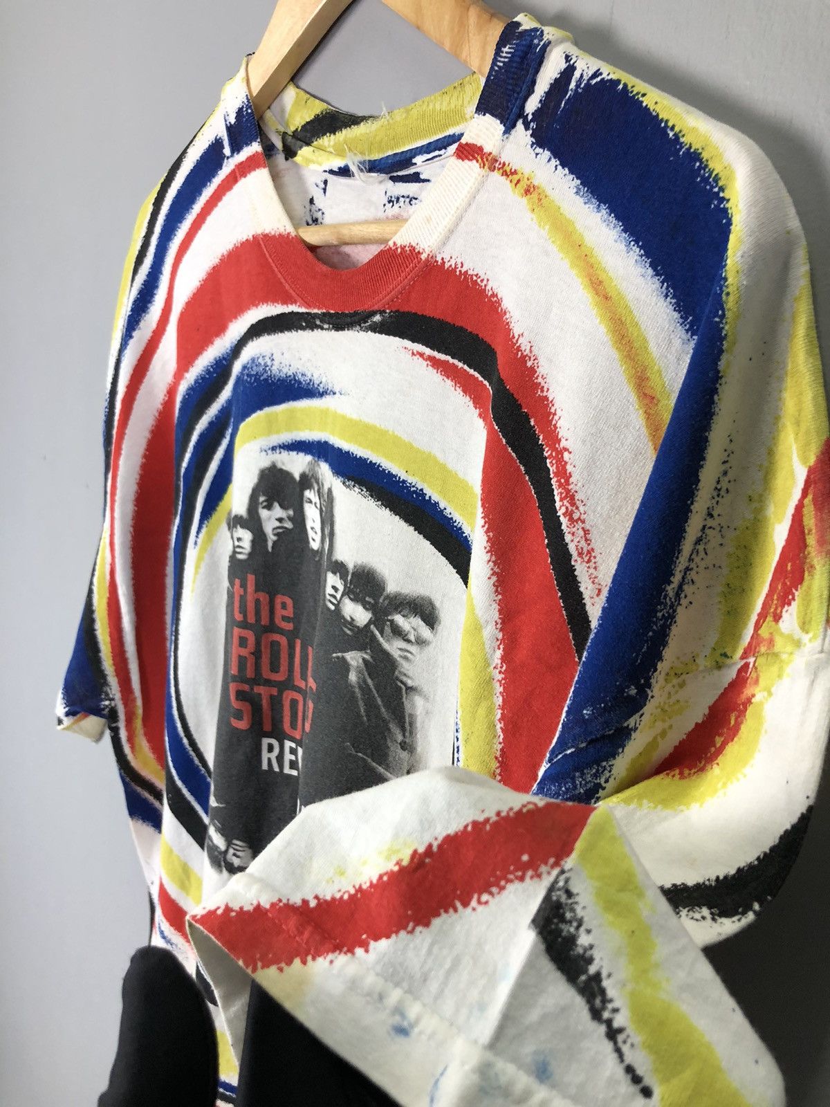 Band Tees Vintage The Rolling Stones REMASTERED SERIES Tshirt Size US XL / EU 56 / 4 - 5 Thumbnail
