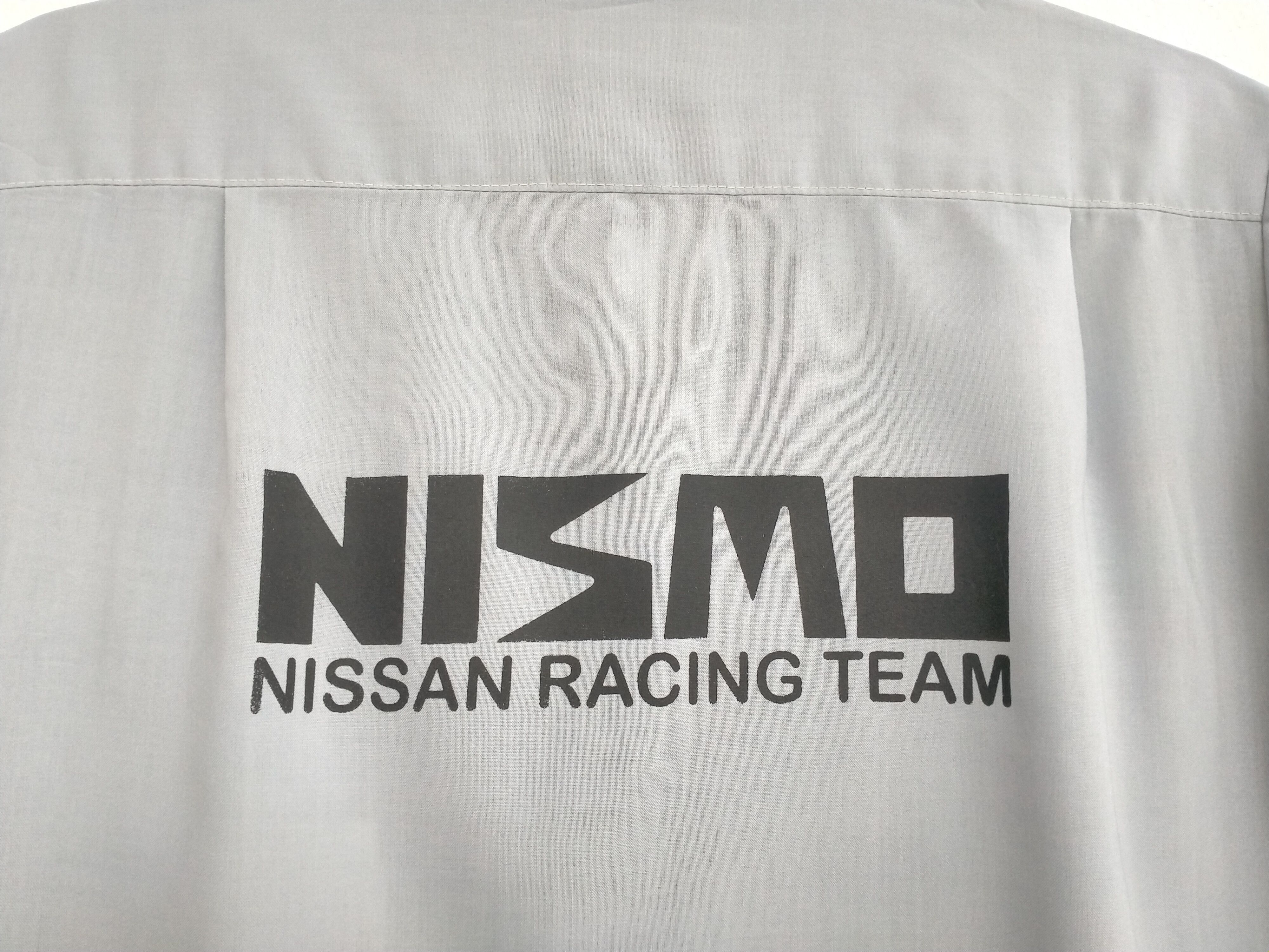 Japanese Brand VINTAGE NISMO NISSAN RACING TEAM CUSTOM WORK SHIRT Size US M / EU 48-50 / 2 - 3 Thumbnail