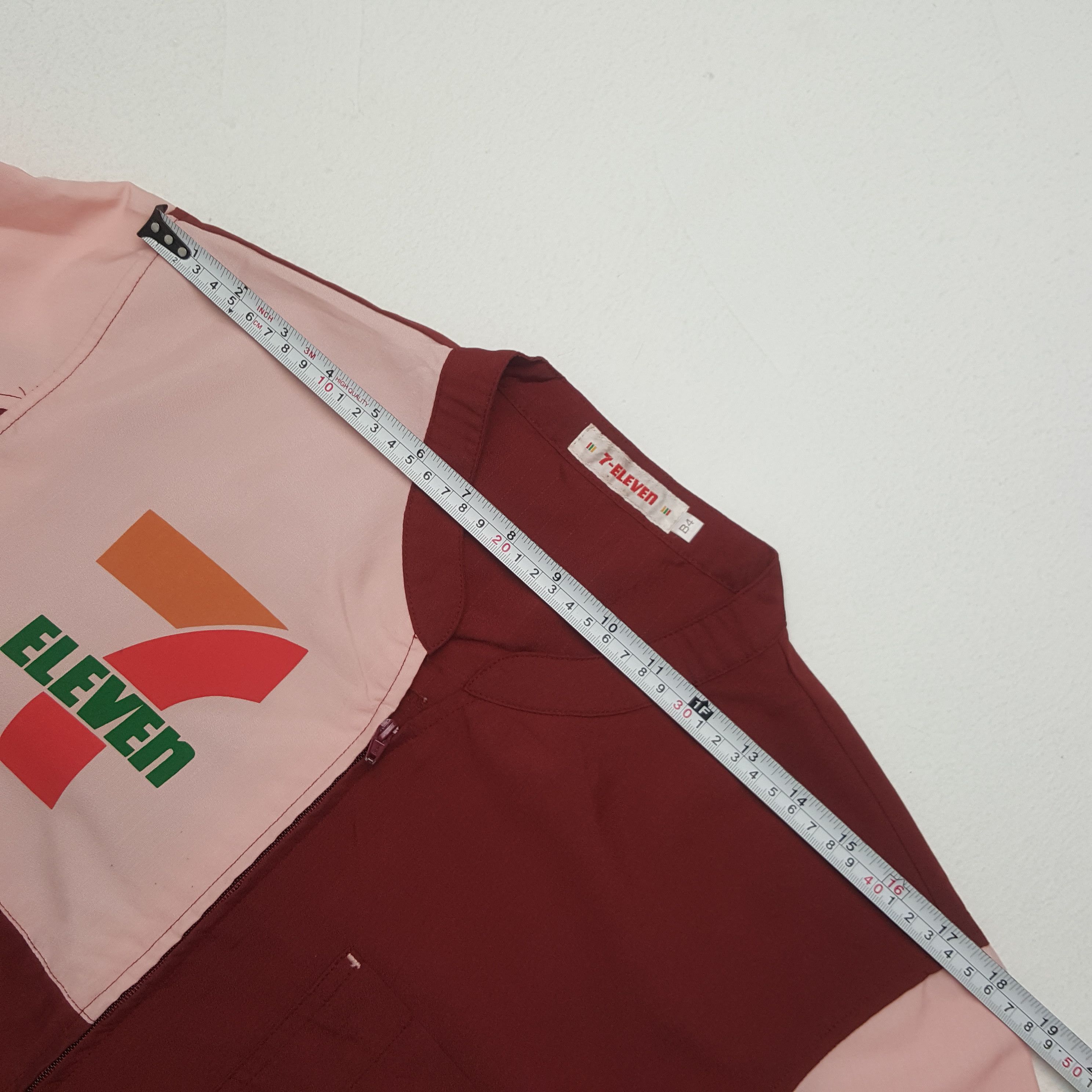 Japanese Brand × Vintage Vintage 7 Eleven Big Logo Worker Jacket Size US L / EU 52-54 / 3 - 5 Thumbnail