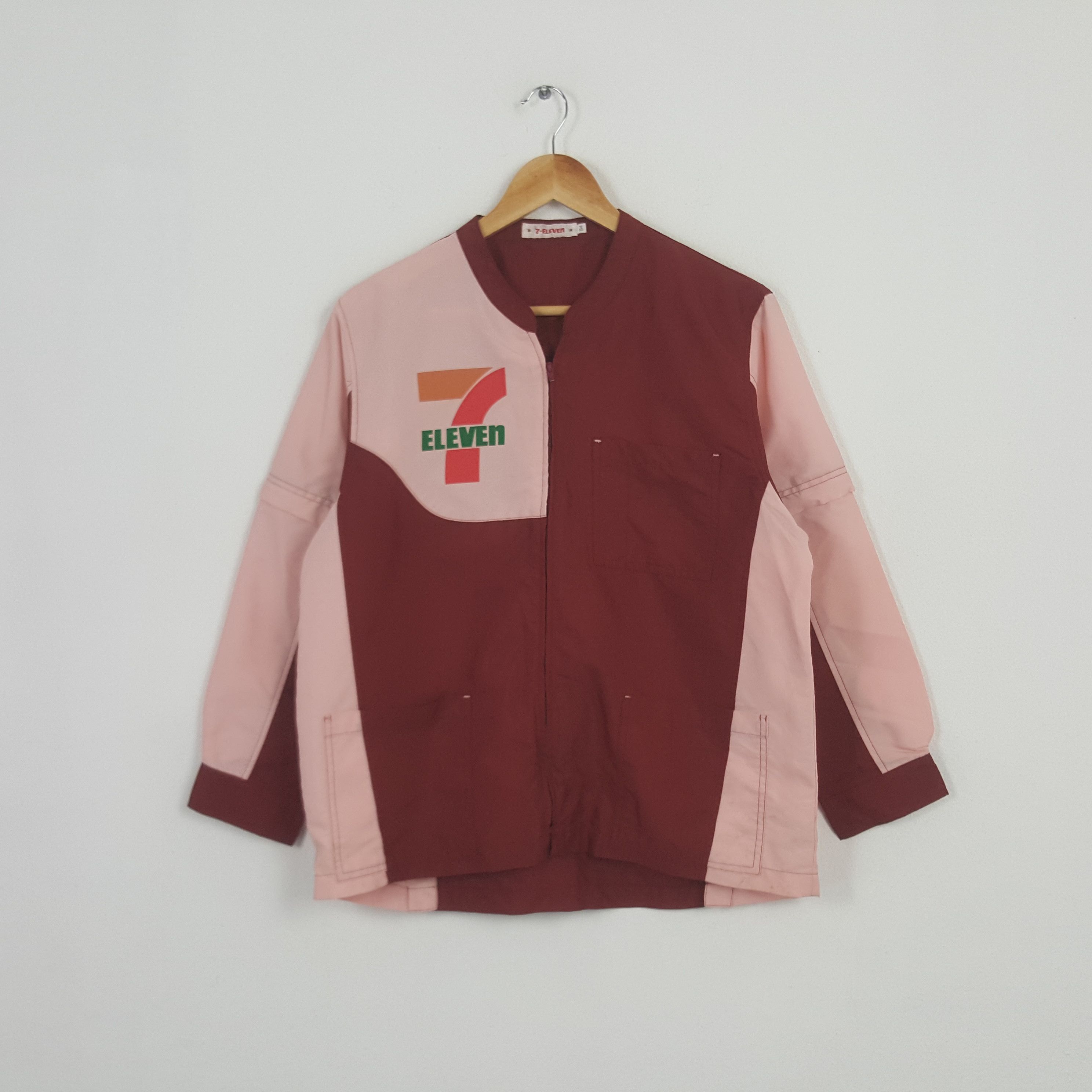 Japanese Brand × Vintage Vintage 7 Eleven Big Logo Worker Jacket Size US L / EU 52-54 / 3 - 1 Thumbnail