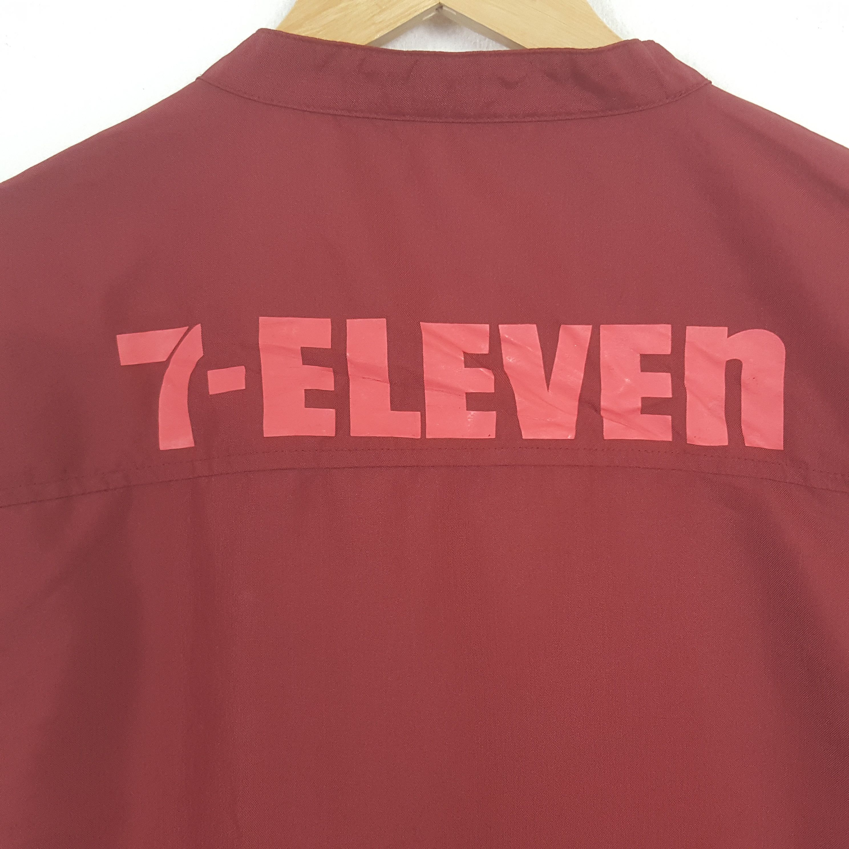 Japanese Brand × Vintage Vintage 7 Eleven Big Logo Worker Jacket Size US L / EU 52-54 / 3 - 4 Thumbnail