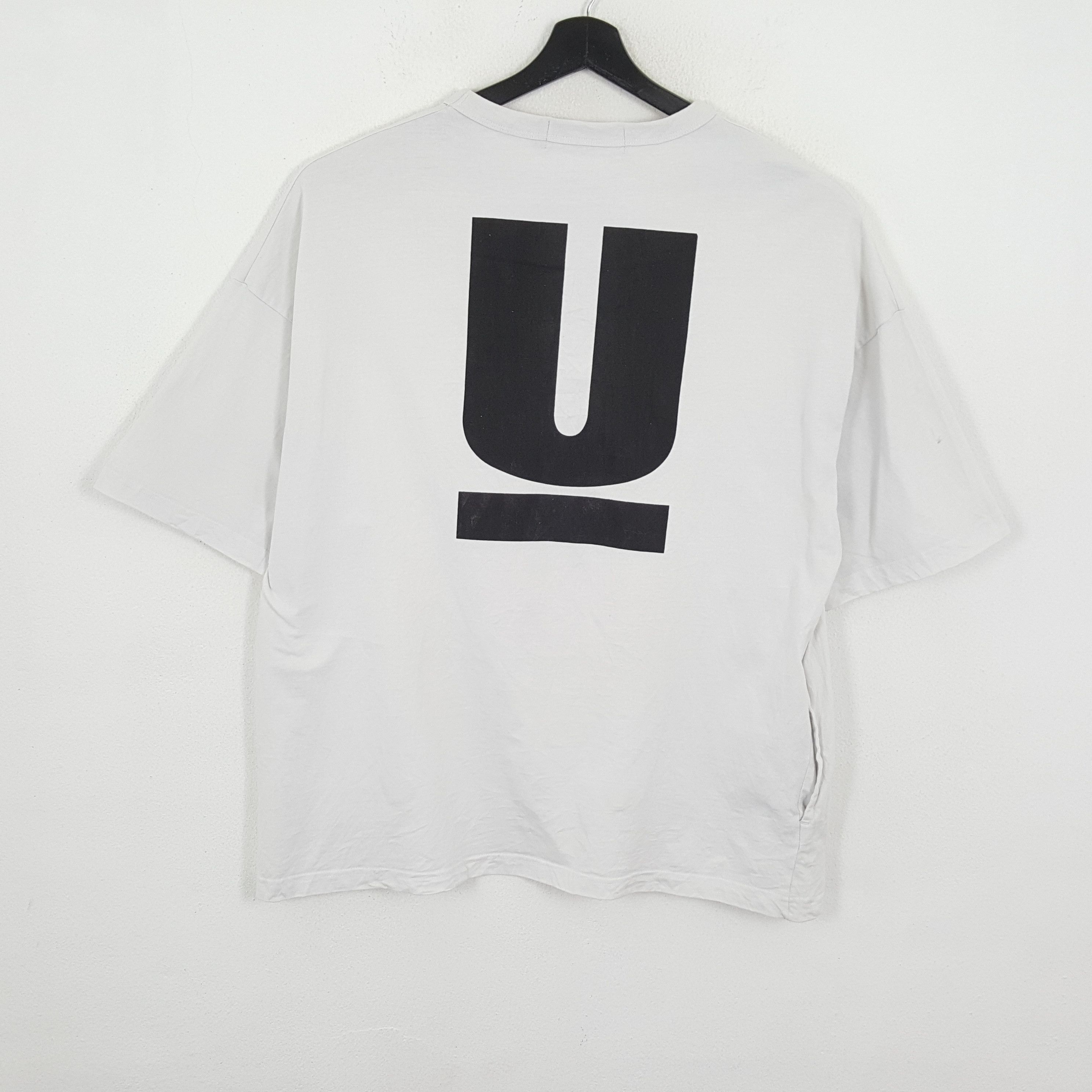 GU × Undercover × Vintage GU X UNDERCOVER Japanese Brand Custom Big Logo Tshirt Size US XL / EU 56 / 4 - 1 Thumbnail