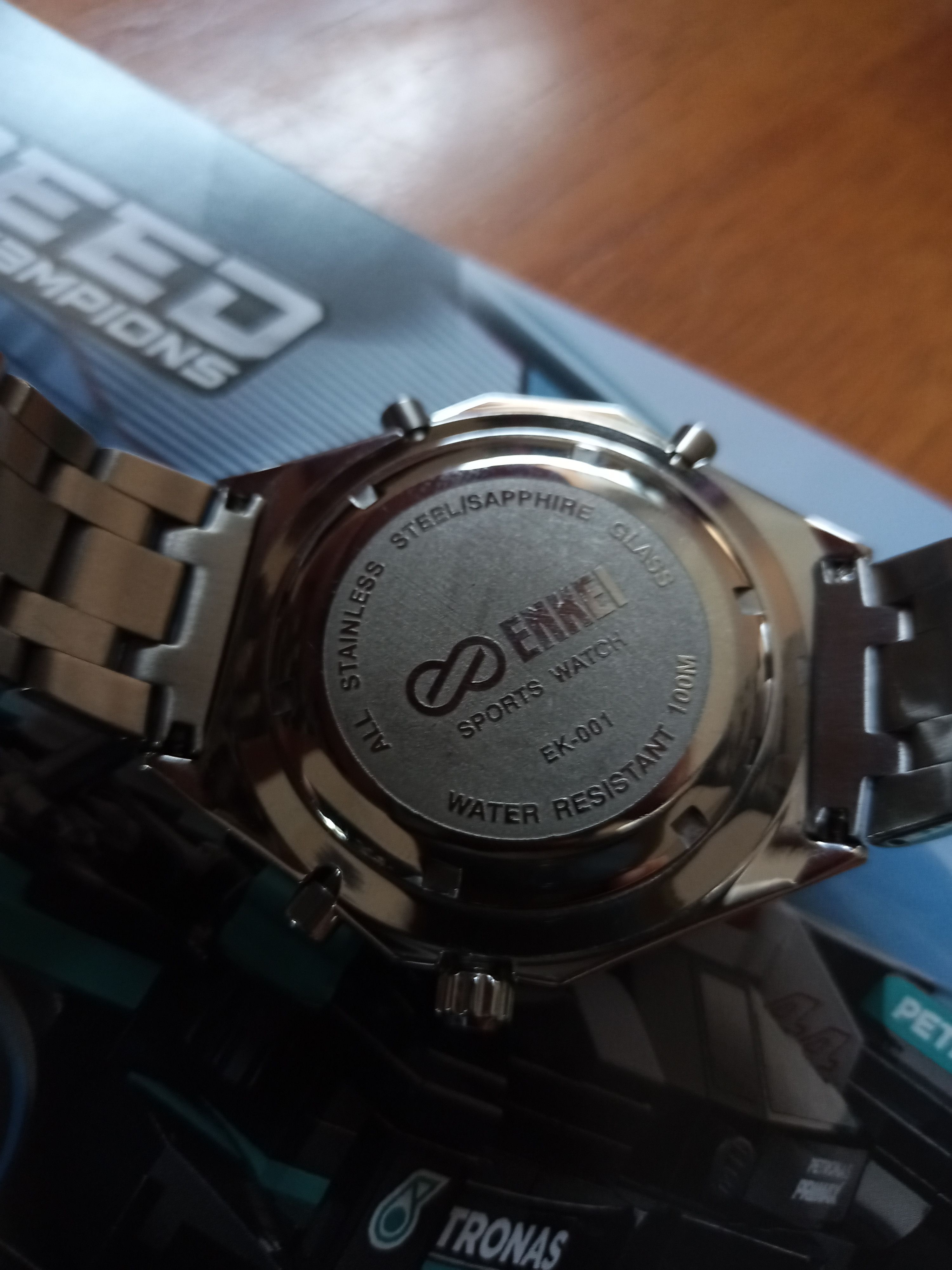 Enkei Racing Line chronograph watch