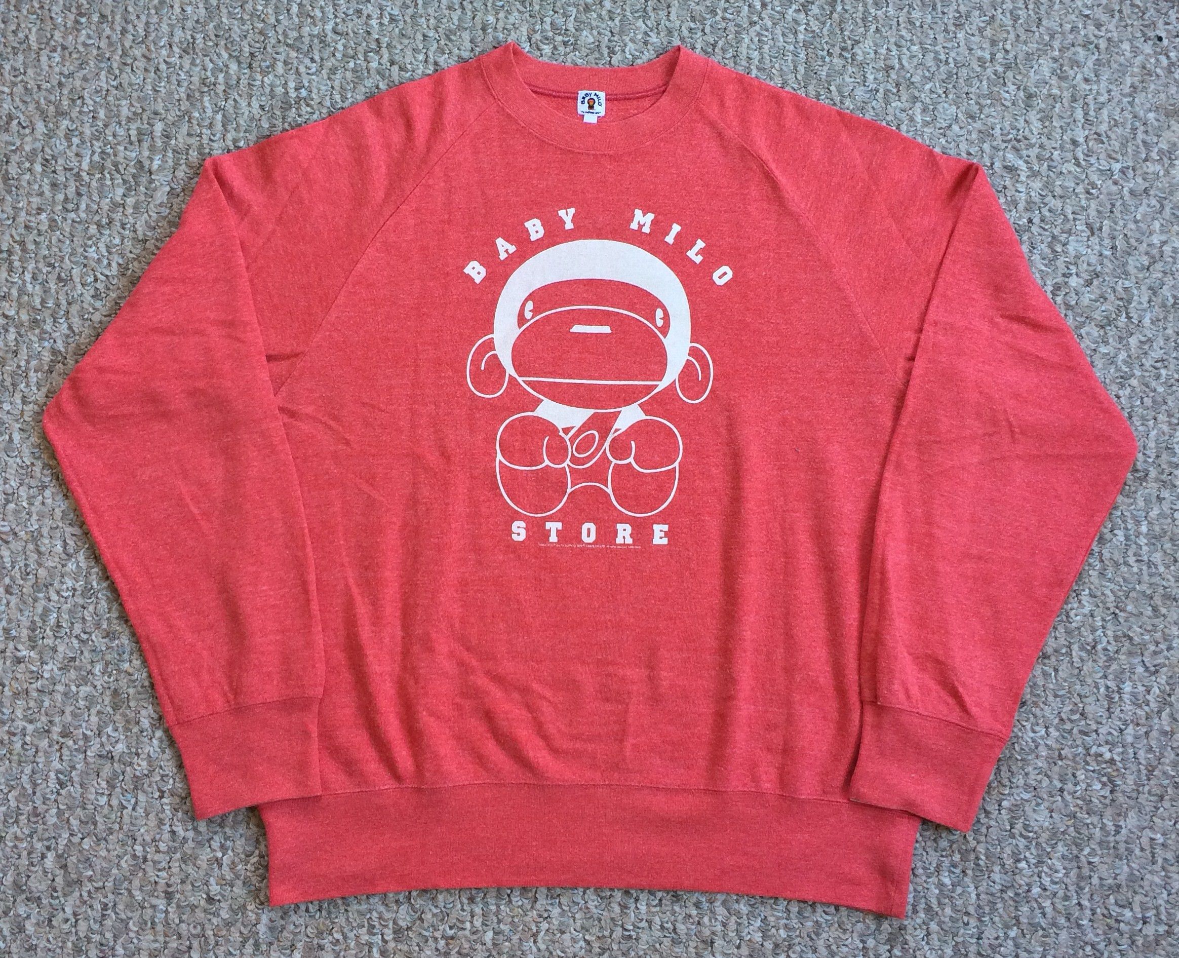 Bape S/S 2006 Bape Baby Milo Sweatshirt Size US M / EU 48-50 / 2 - 1 Thumbnail