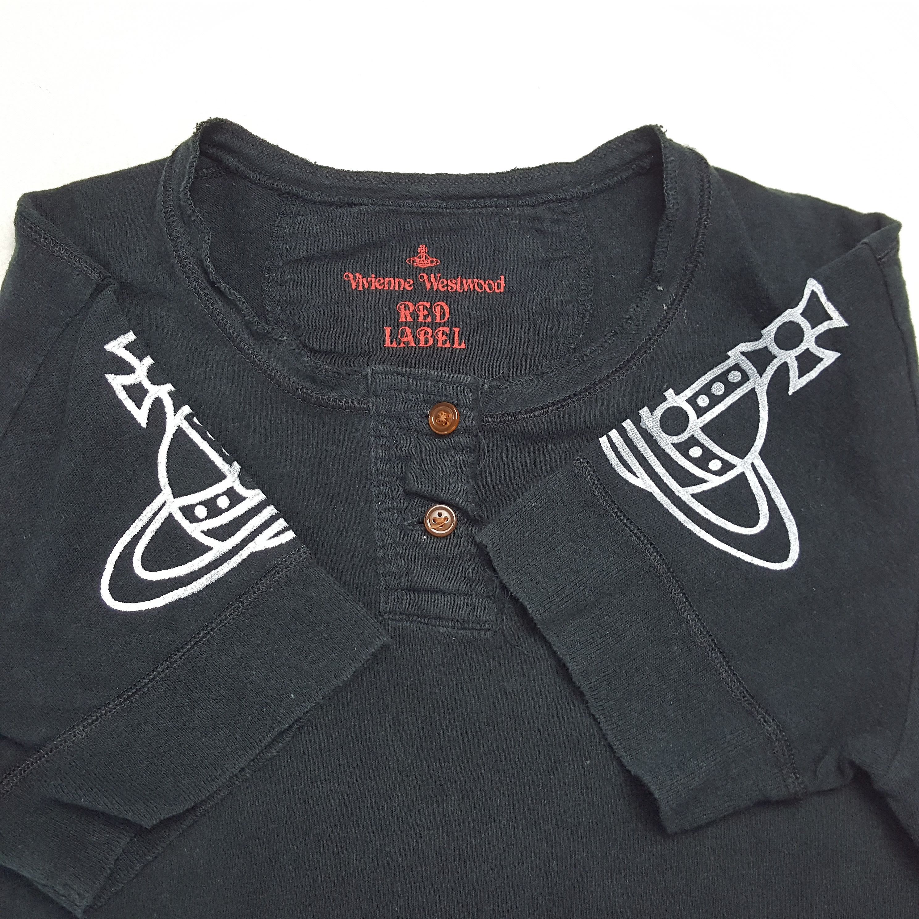 Japanese Brand × Vintage × Vivienne Westwood Vintage VIVIENNE WESTWOOD British Designer Punk Style Tees Size S / US 4 / IT 40 - 6 Thumbnail