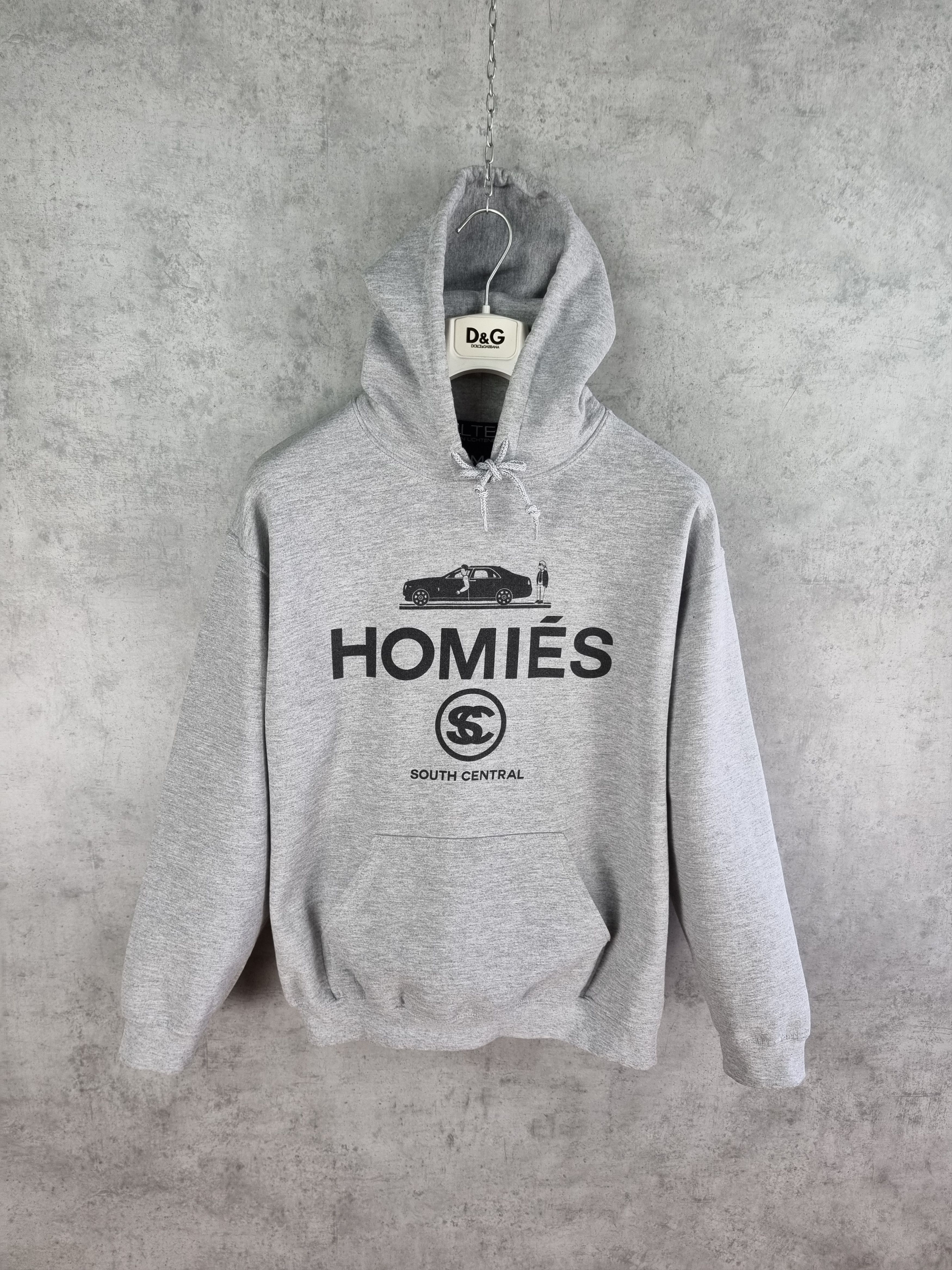 Brian Lichtenberg HOMIES South Central Rare logo Hoodie Sweatshirt Size US M / EU 48-50 / 2 - 5 Thumbnail