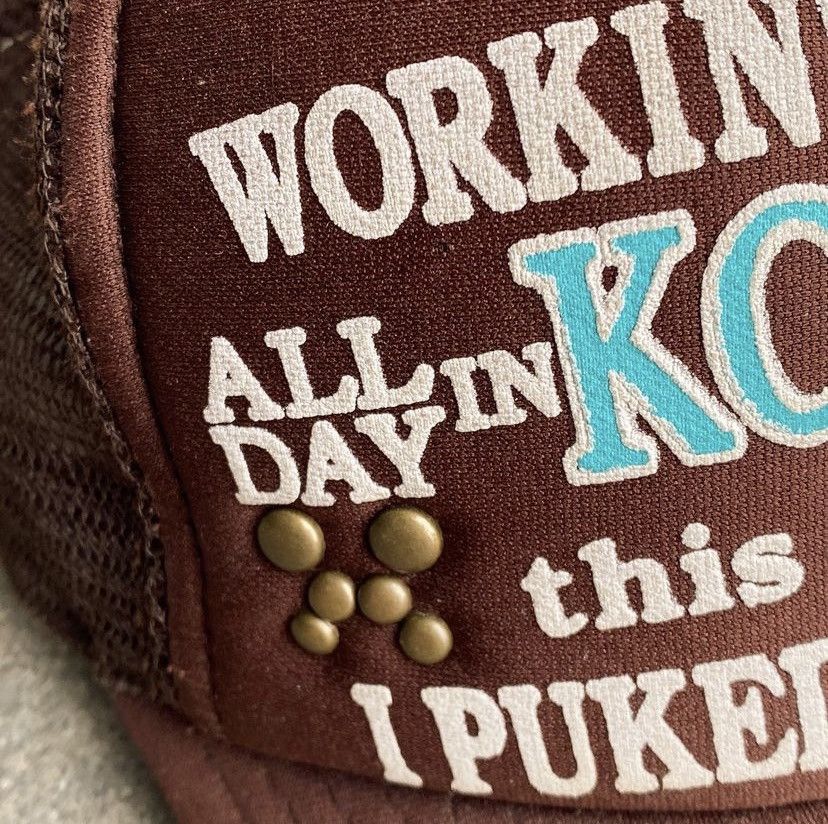 Kapital × Kapital Kountry Kapital Kountry Dog Trucker Hat Remake studded Size ONE SIZE - 4 Thumbnail
