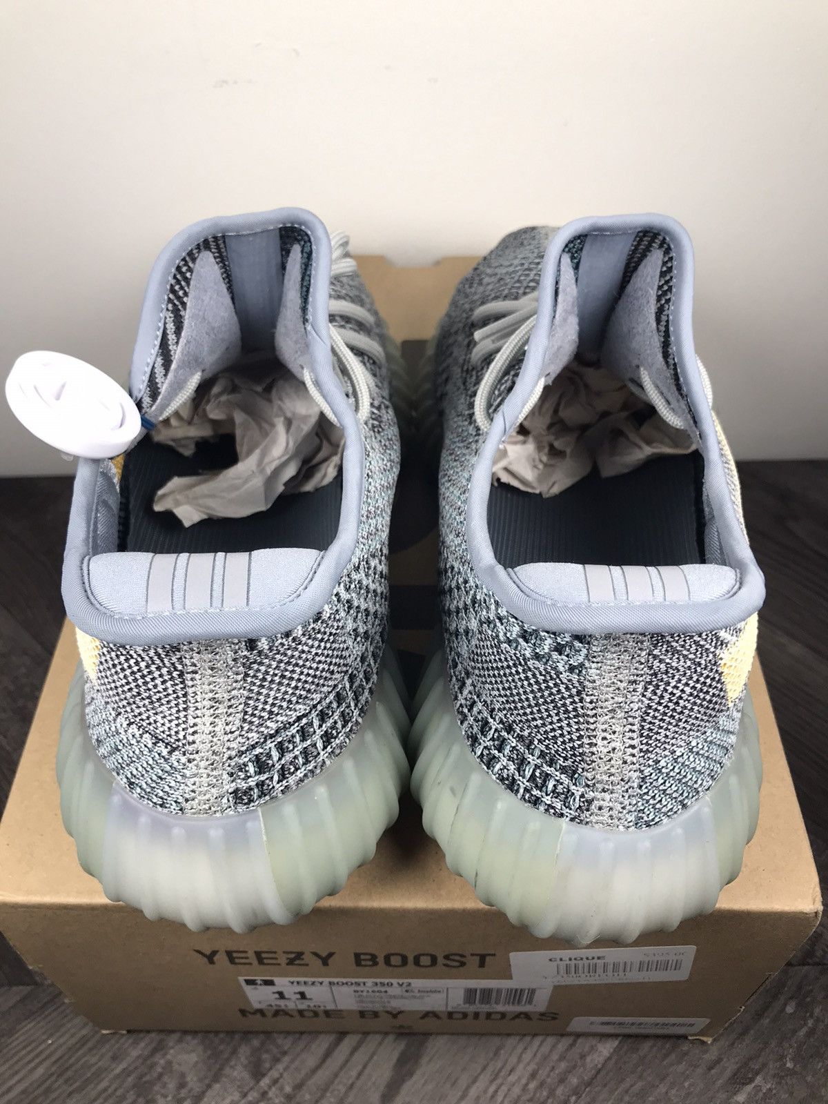 Adidas × Kanye West Adidas Yeezy Boost 350 V2 Ash Blue Size US 10 / EU 43 - 3 Thumbnail