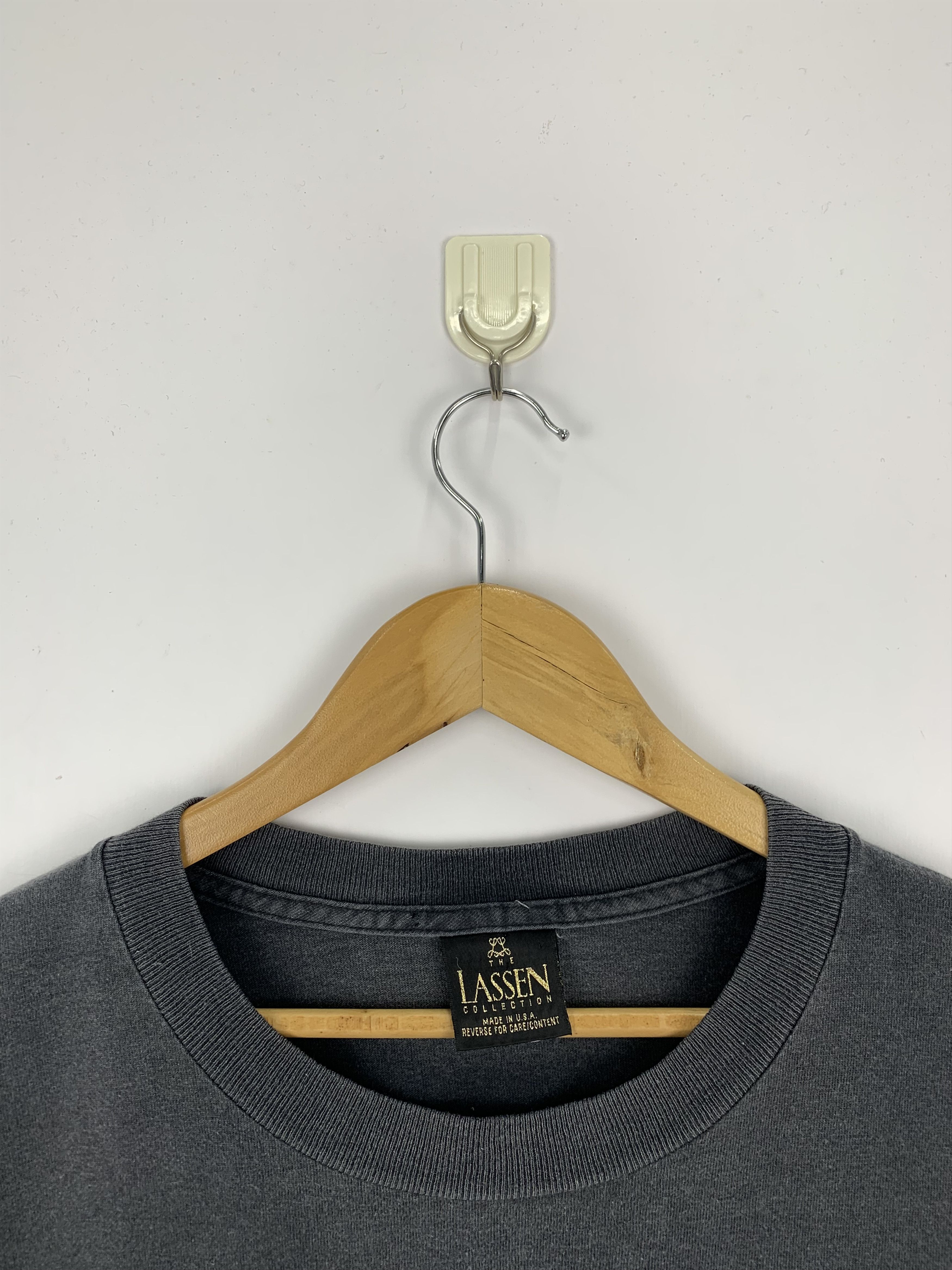 Habitat Vintage 90s Lassen Habitat Faded Black Tees TA0015 Size US L / EU 52-54 / 3 - 9 Thumbnail