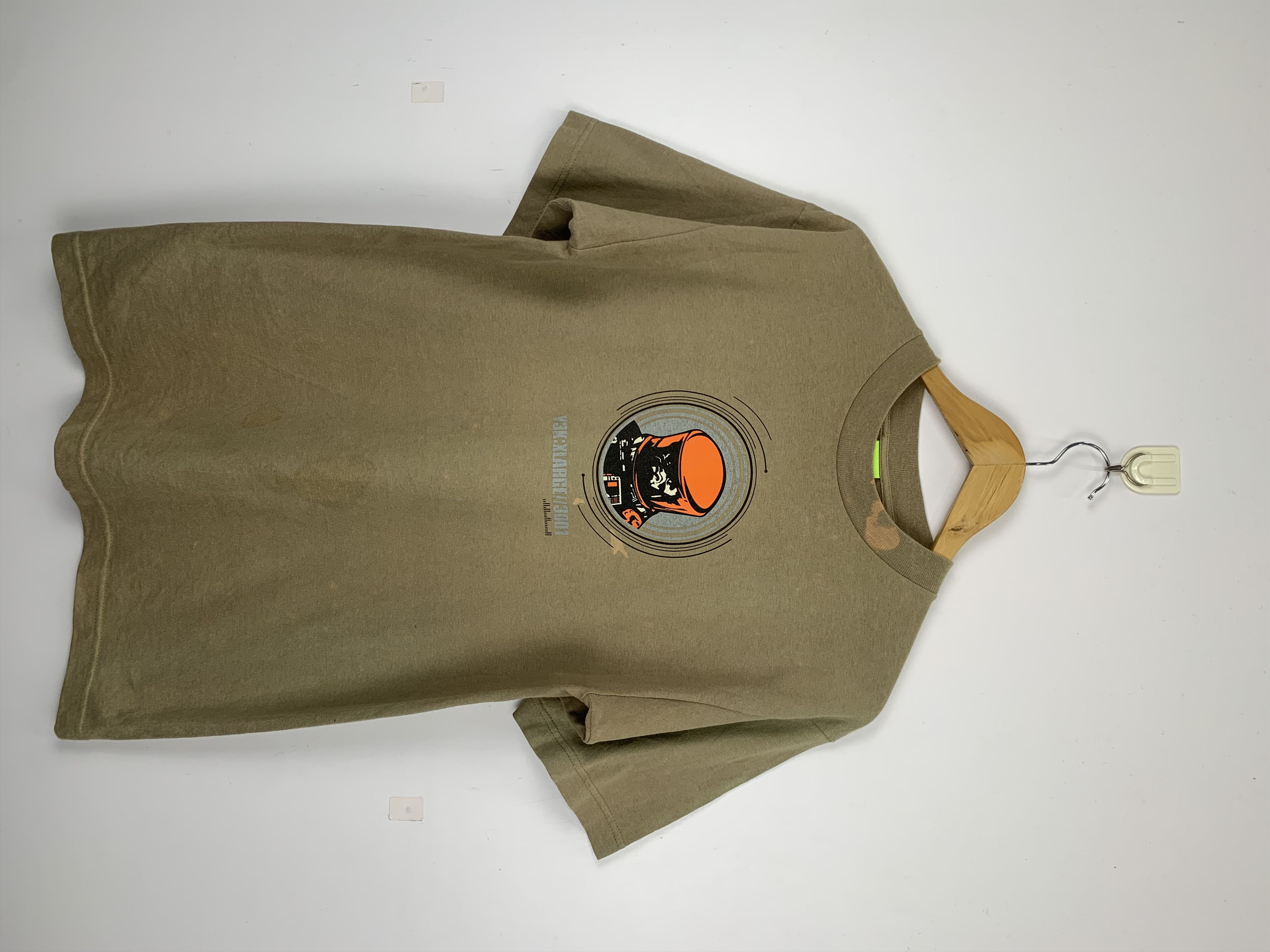image of Vintage 90's Xlarge Tees in Green, Men's (Size Medium)