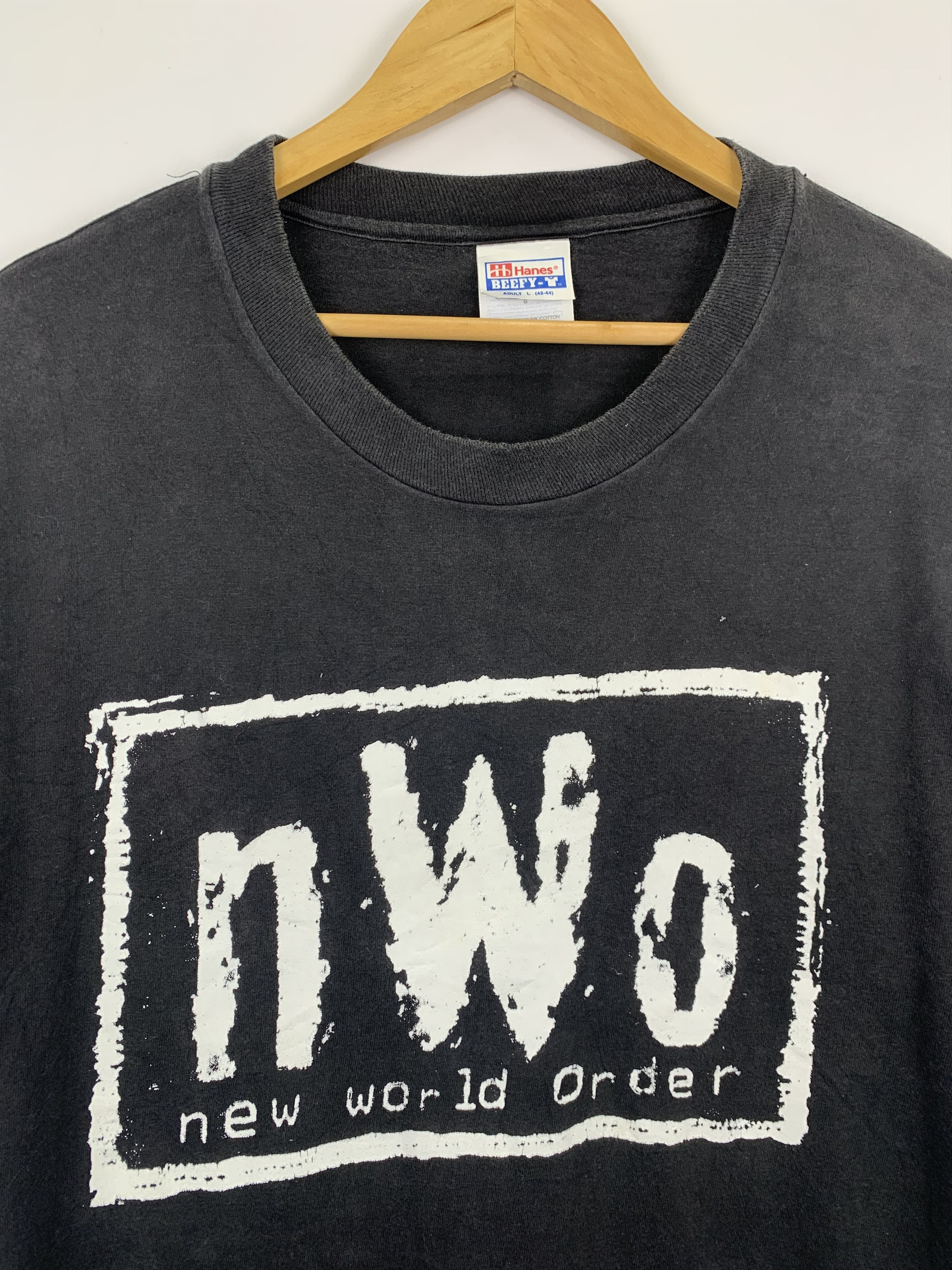 Vintage × WCW/nWo Vintage 90s New World Order T Shirt TA0022 Size US L / EU 52-54 / 3 - 7 Thumbnail