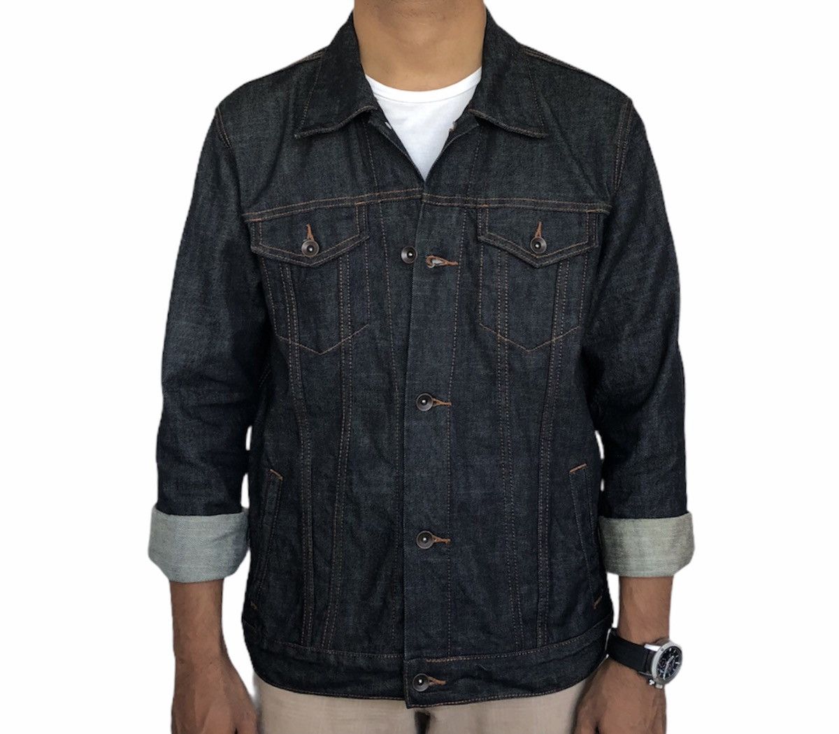 Gap GAP SFCA san francisco california 1969 Denim Jacket Size US L / EU 52-54 / 3 - 4 Thumbnail