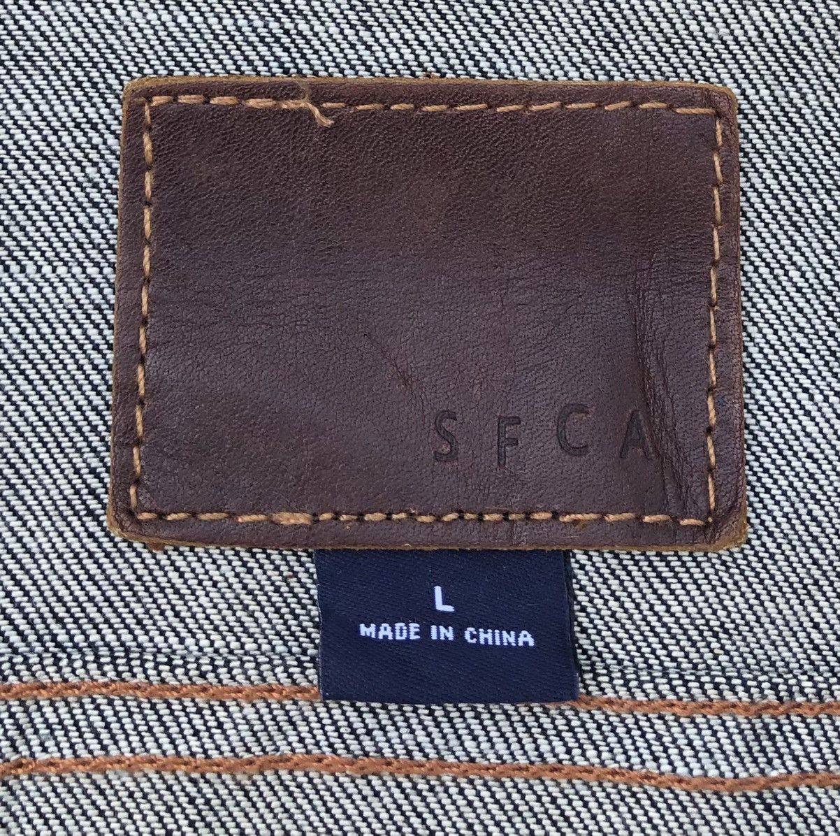 Gap GAP SFCA san francisco california 1969 Denim Jacket Size US L / EU 52-54 / 3 - 23 Thumbnail