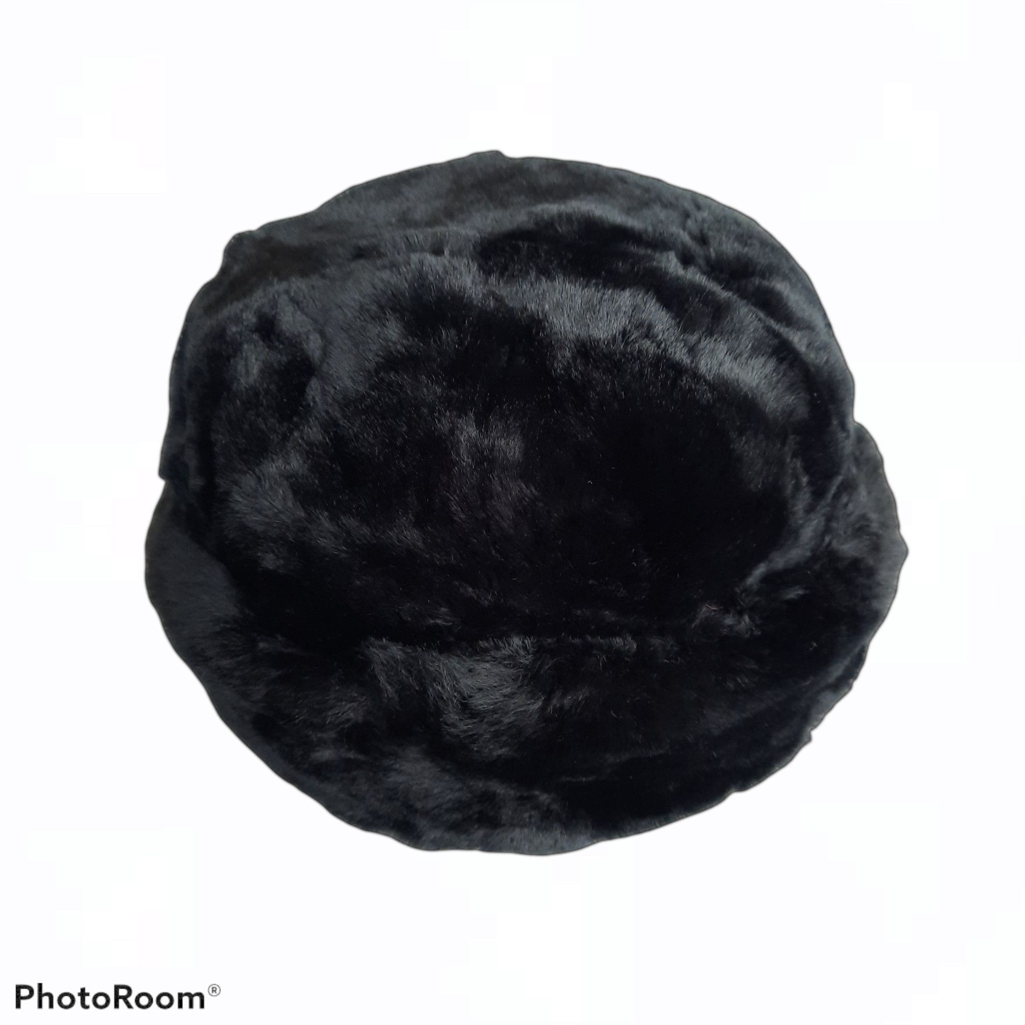 image of Archival Clothing Grevi Firenze Made In Italy Fur Cossack Black Hat, Women's