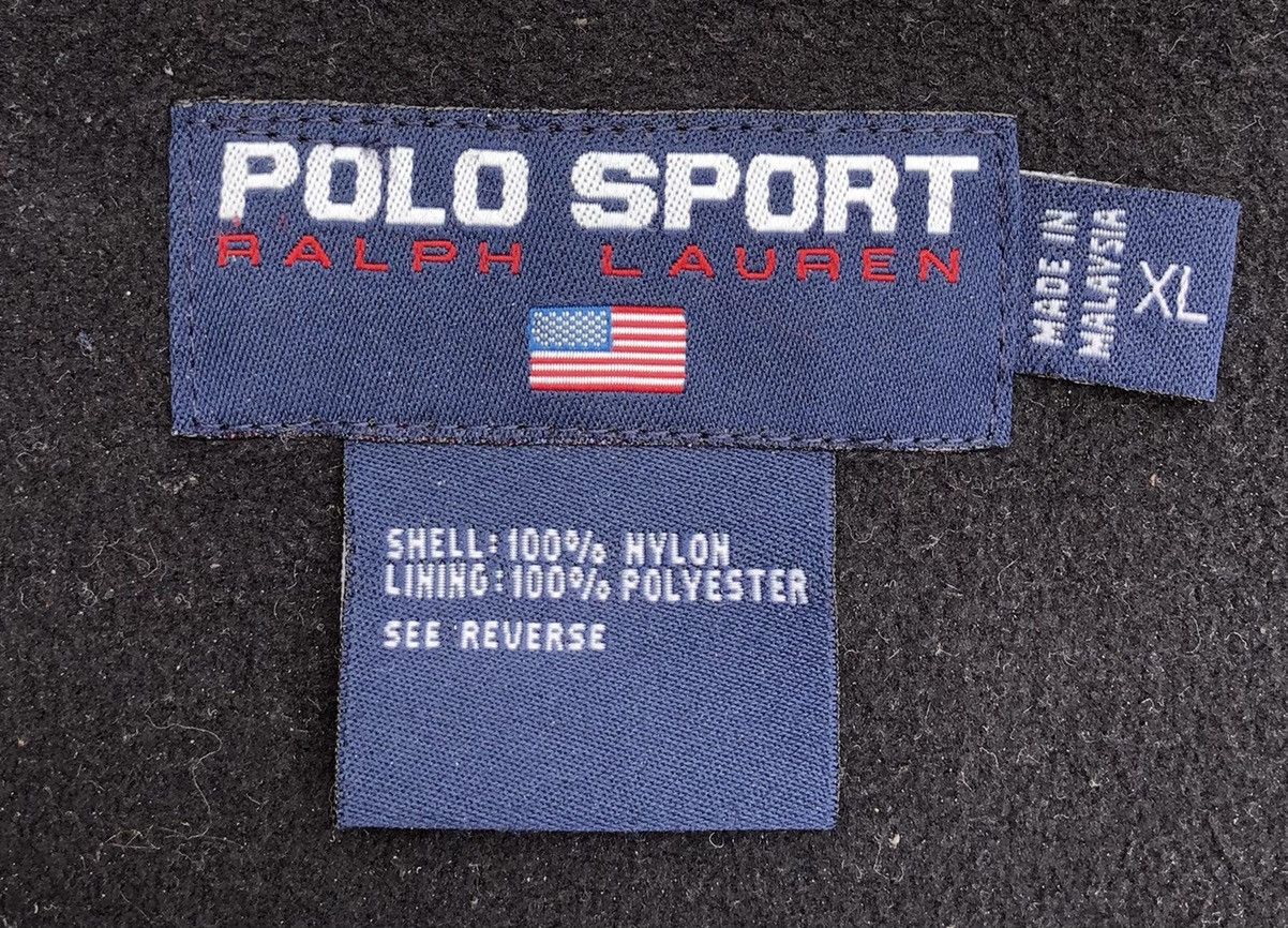 Polo Ralph Lauren Polo Sport Ralph Lauren Full Zip Rain Hooded Size US XL / EU 56 / 4 - 14 Thumbnail