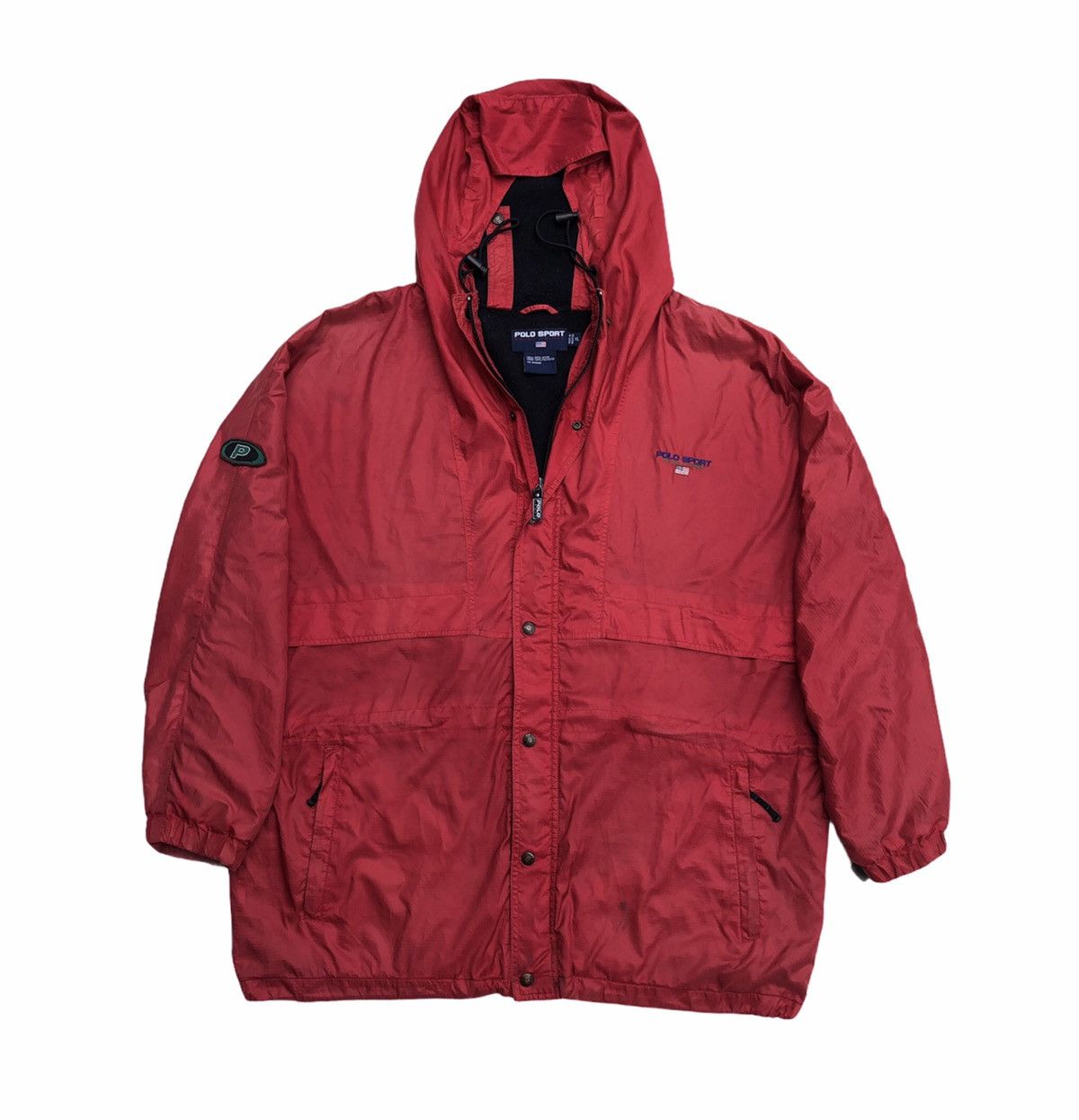 Polo Ralph Lauren Polo Sport Ralph Lauren Full Zip Rain Hooded Size US XL / EU 56 / 4 - 1 Thumbnail