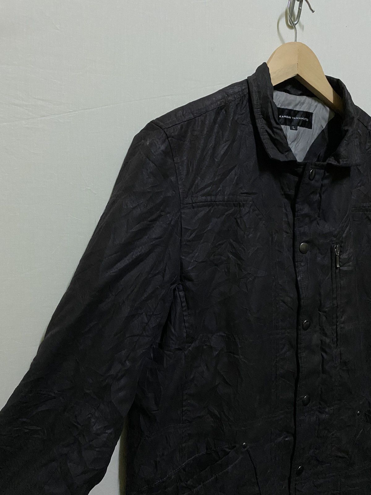 Japanese Brand Kansai Yamamoto Zipper Jacket Size US L / EU 52-54 / 3 - 2 Thumbnail