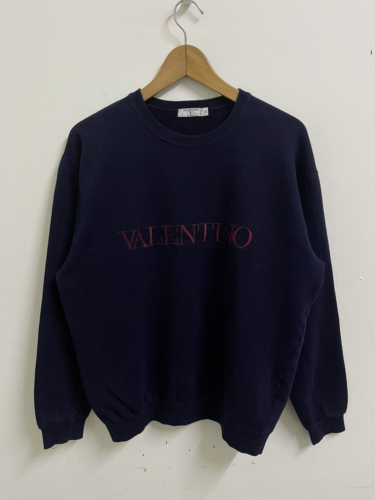 Valentino × Vintage Valentino Embroidery Spell Out Vintage Italy Size US M / EU 48-50 / 2 - 1 Thumbnail
