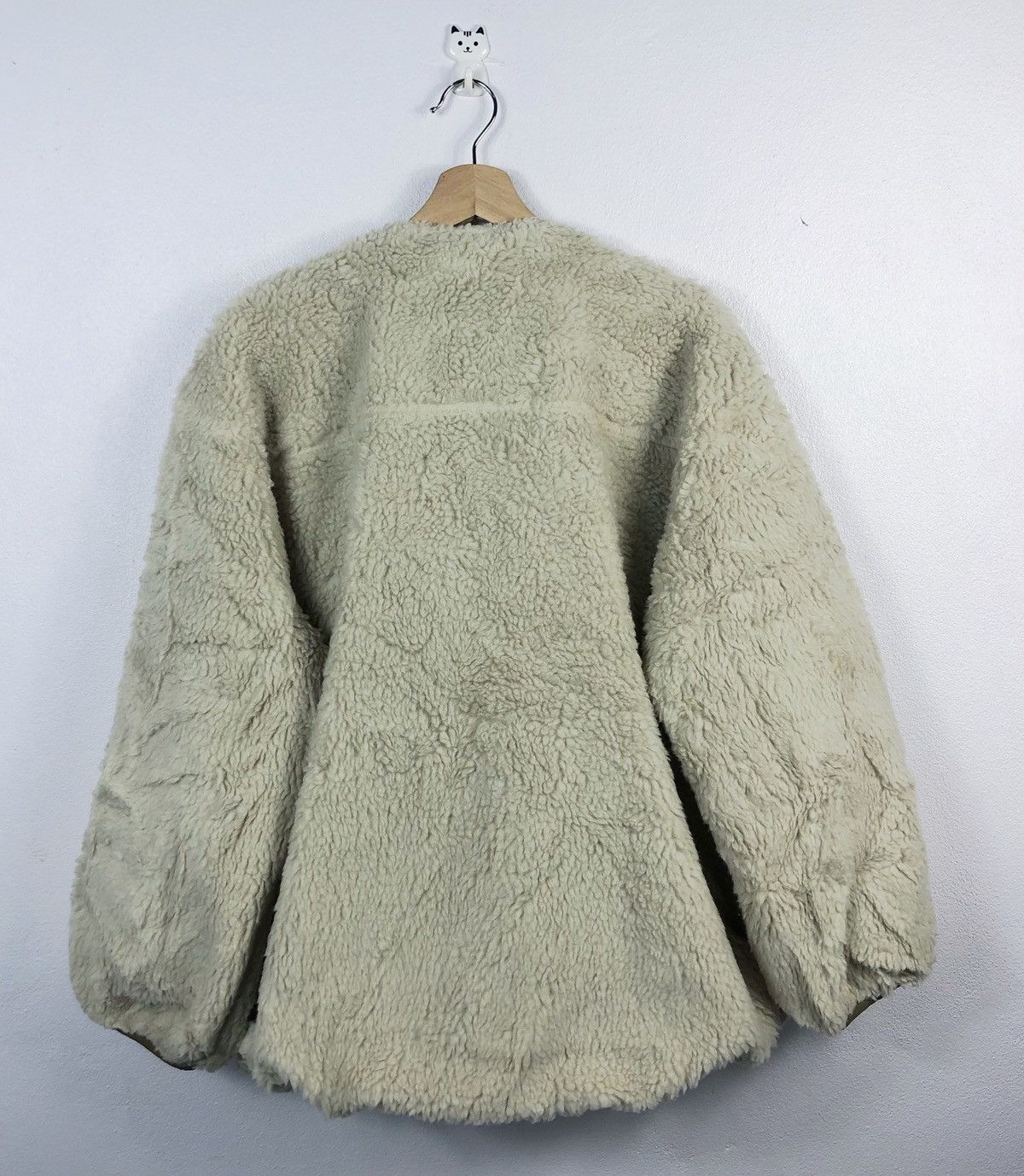 Alpha Industries Rare Alpha Industries Faux Fur Button Jacket Size US M / EU 48-50 / 2 - 7 Thumbnail