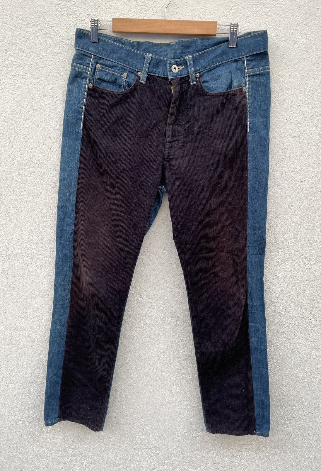 If Six Was Nine × Japanese Brand Made In Japan My Panda Patch Work Pants Size US 34 / EU 50 - 1 Thumbnail