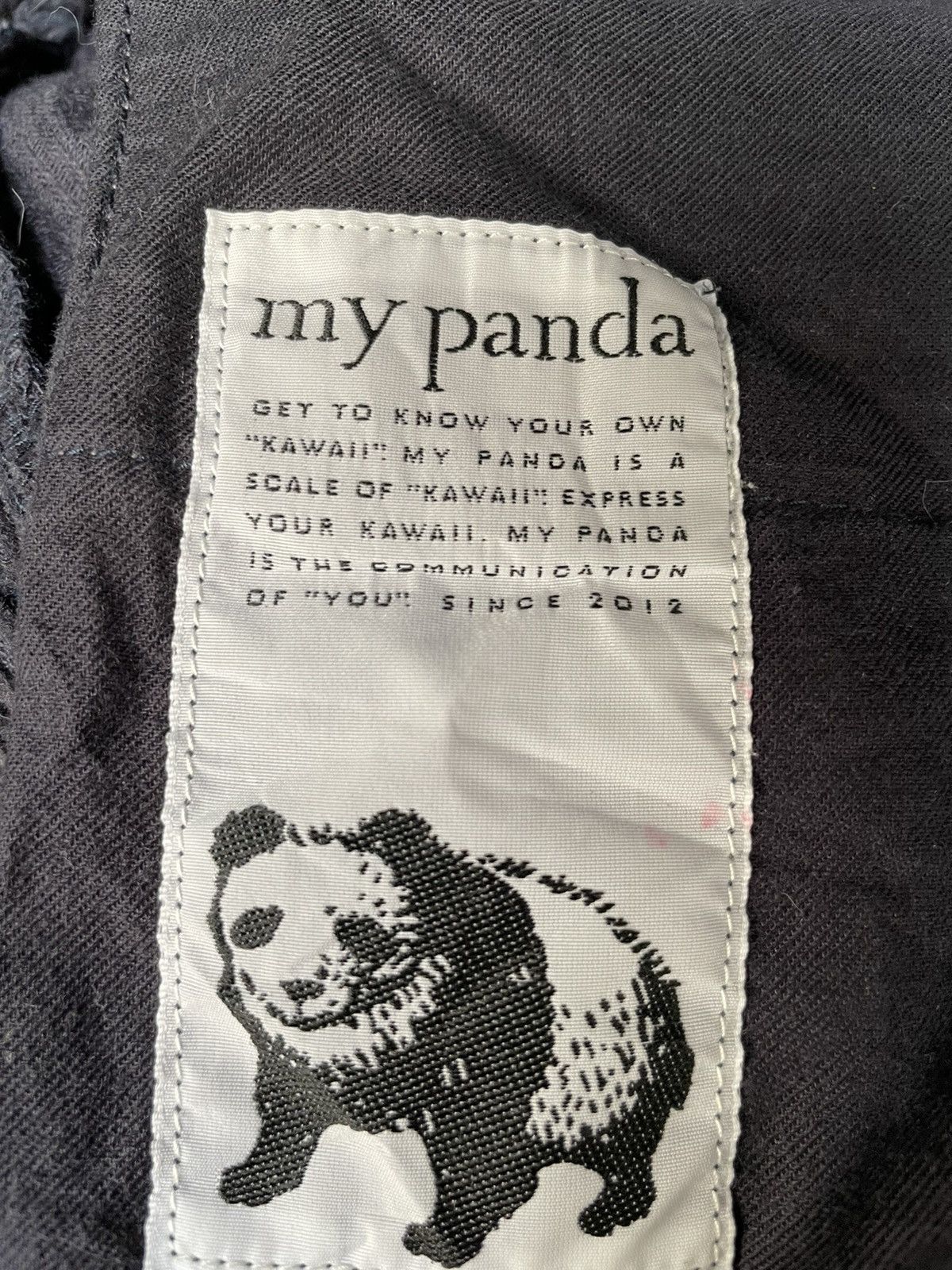 If Six Was Nine × Japanese Brand Made In Japan My Panda Patch Work Pants Size US 34 / EU 50 - 12 Thumbnail