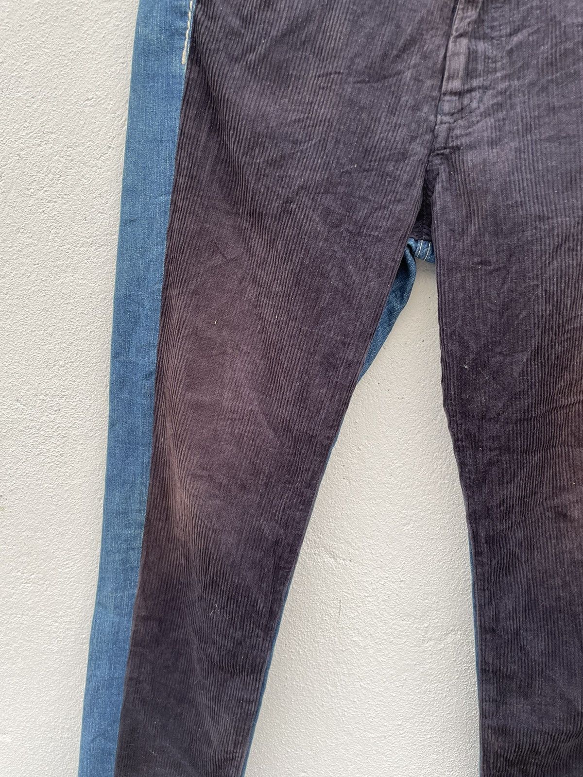 If Six Was Nine × Japanese Brand Made In Japan My Panda Patch Work Pants Size US 34 / EU 50 - 3 Thumbnail