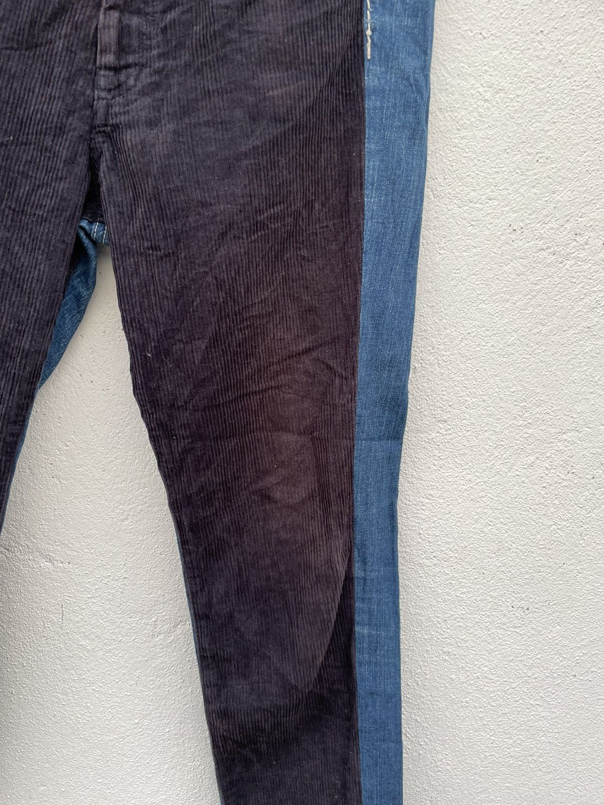 If Six Was Nine × Japanese Brand Made In Japan My Panda Patch Work Pants Size US 34 / EU 50 - 4 Thumbnail