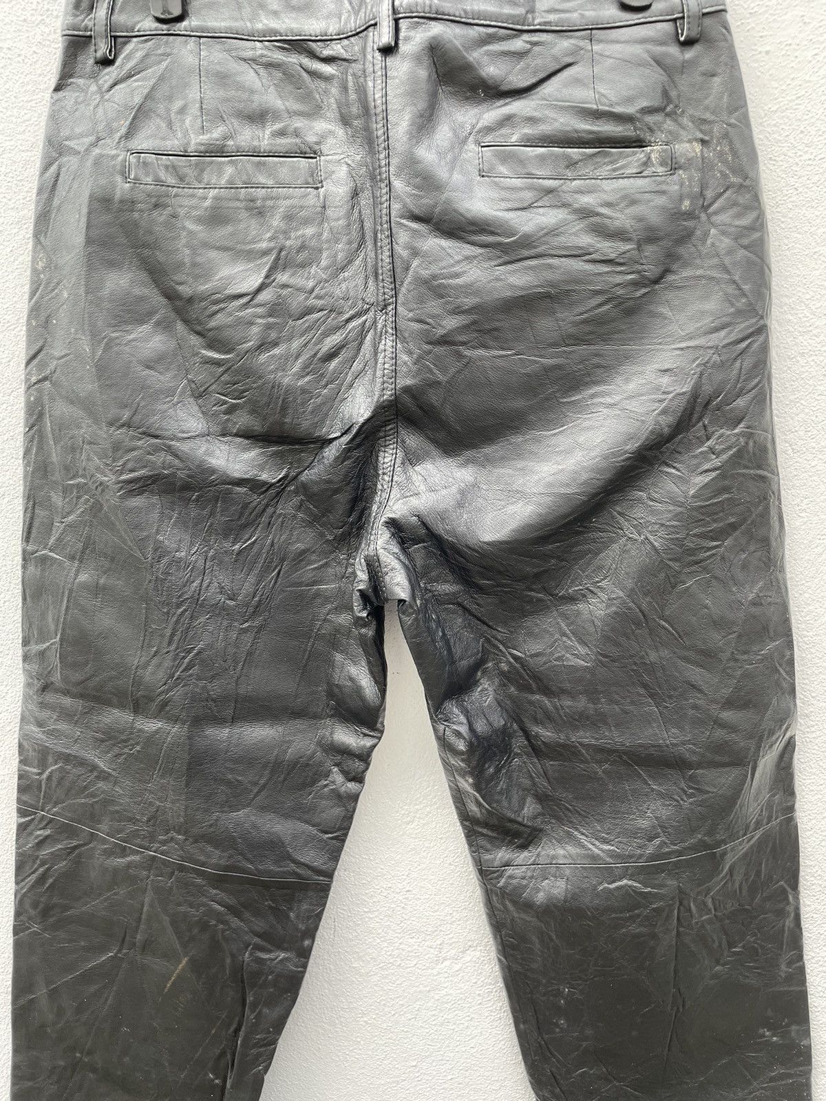 Genuine Leather Vintage Essebi Faded Leather Pants Made In Italy Size US 32 / EU 48 - 11 Thumbnail