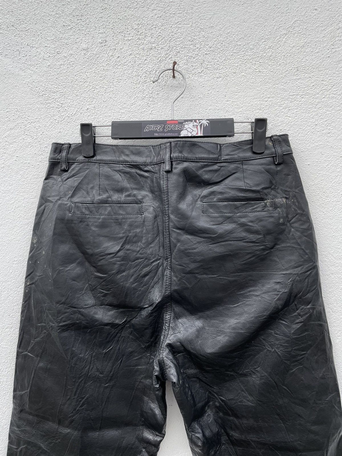 Genuine Leather Vintage Essebi Faded Leather Pants Made In Italy Size US 32 / EU 48 - 10 Thumbnail