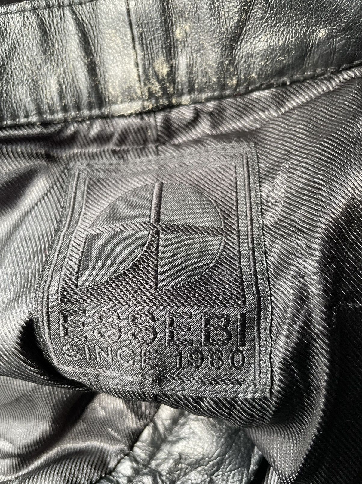 Genuine Leather Vintage Essebi Faded Leather Pants Made In Italy Size US 32 / EU 48 - 15 Thumbnail